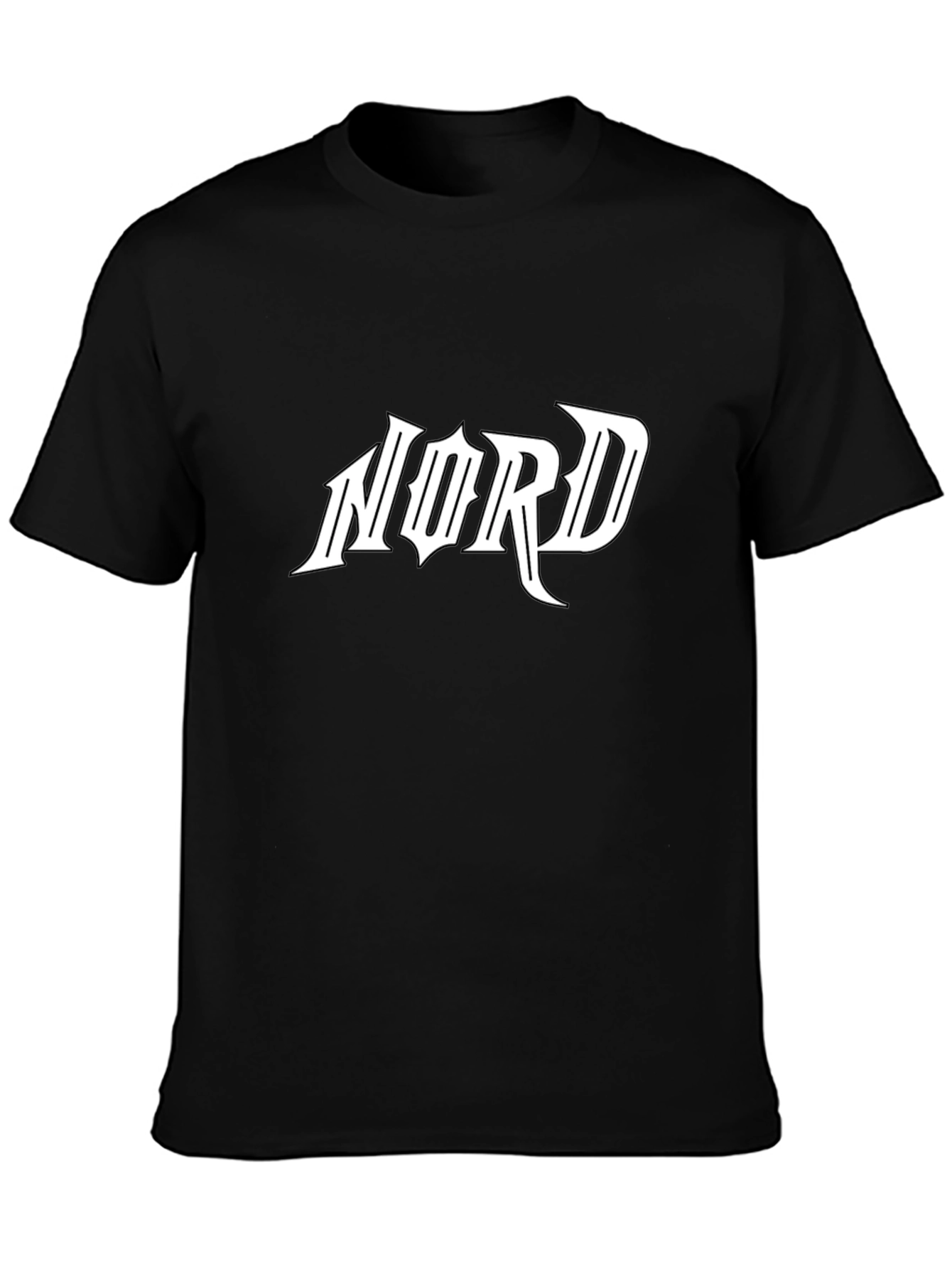 Nord Graphic T-Shirt - Black Cotton Tee