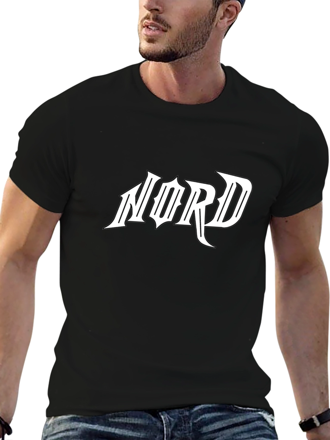 Nord Graphic T-Shirt - Black Cotton Tee