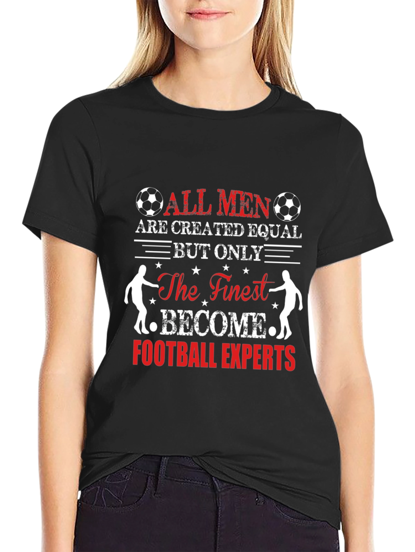 Mens Football Experts Graphic T-Shirt