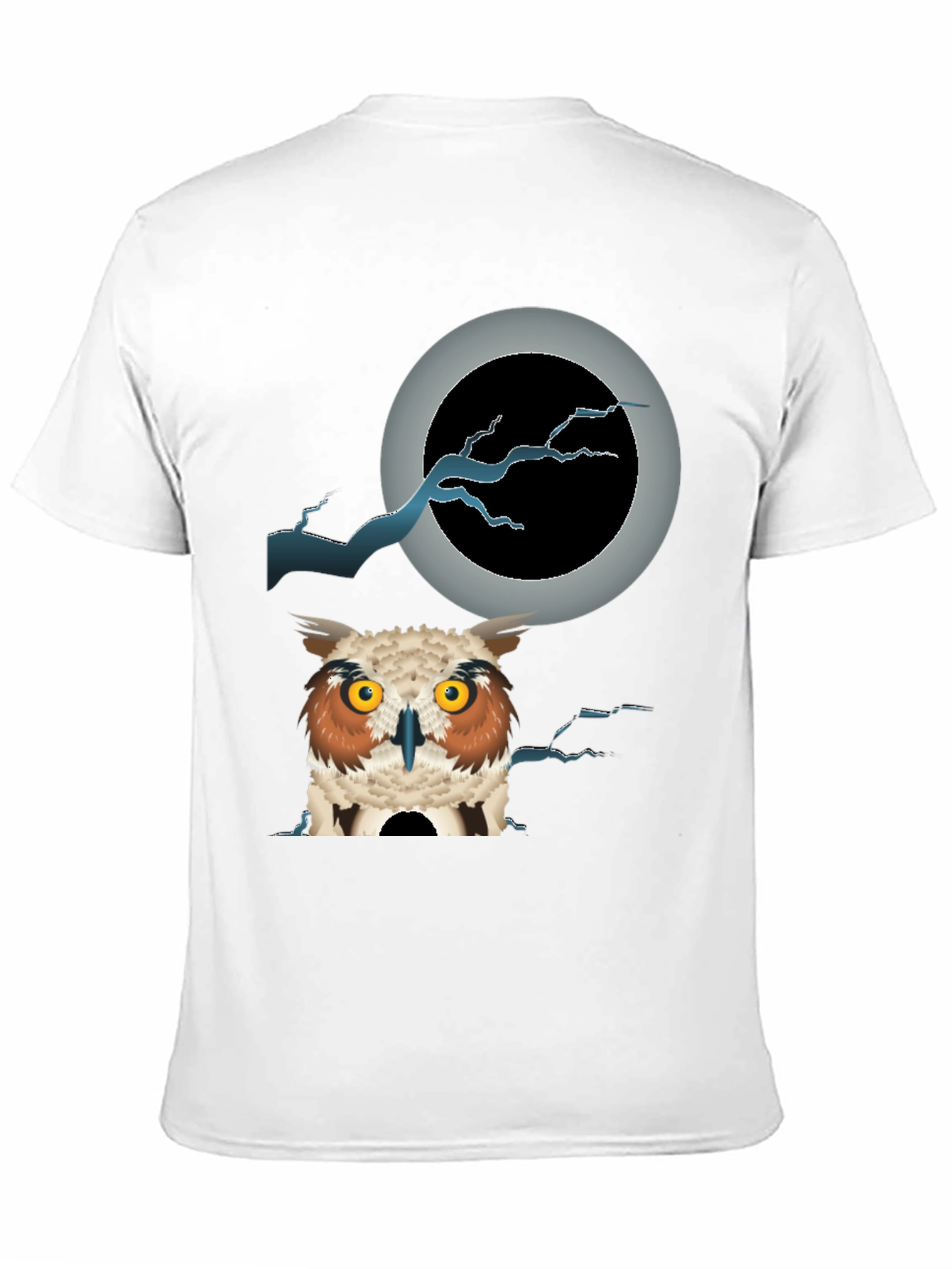 Owl Moon T-Shirt - Unique Graphic Tee