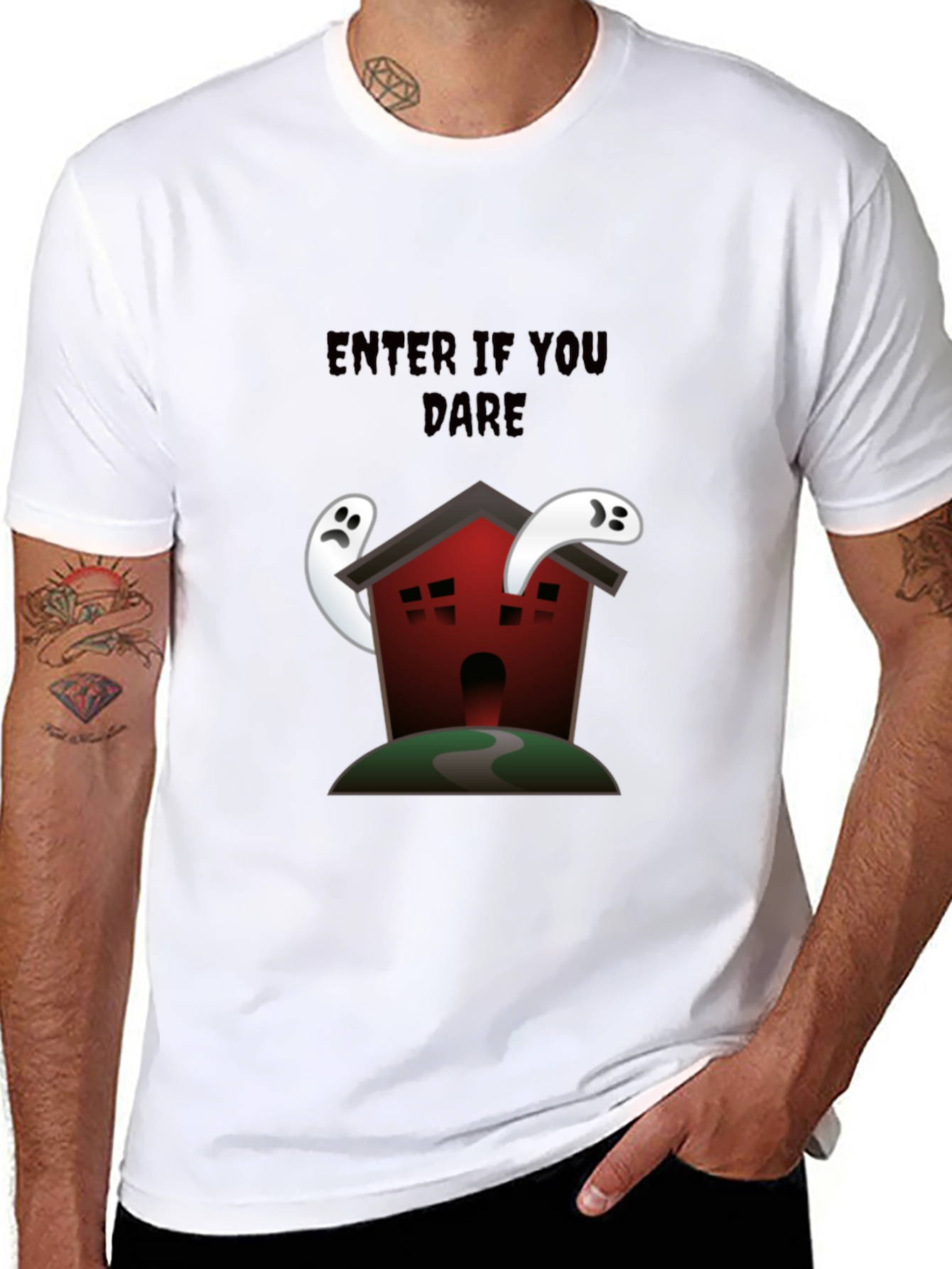 Enter If You Dare Halloween T-Shirt