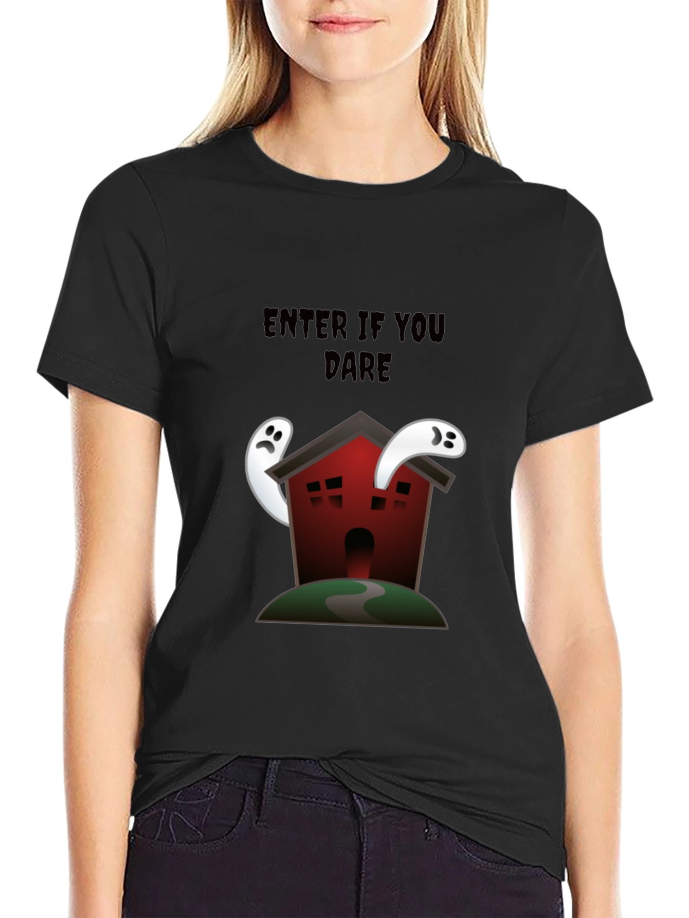 Enter If You Dare Halloween T-Shirt