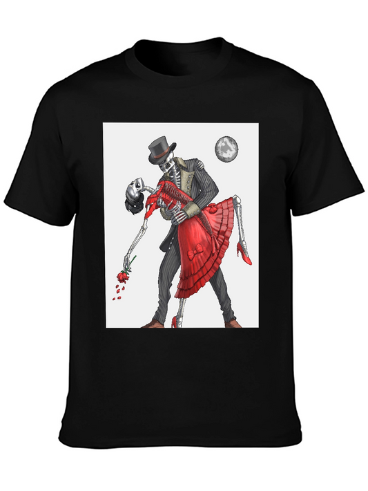 Skeleton Dance T-Shirt - Gothic Romance Tee