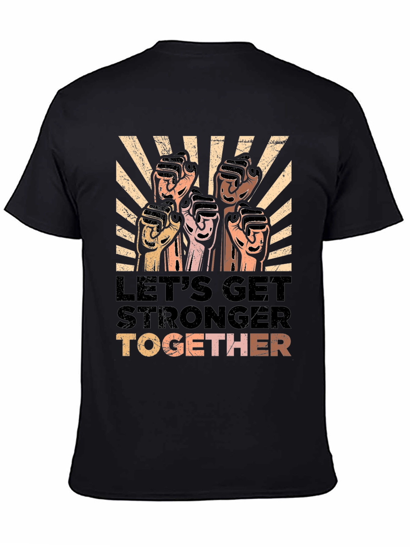 Stronger Together Graphic Tee - Unisex Crew Neck T-Shirt