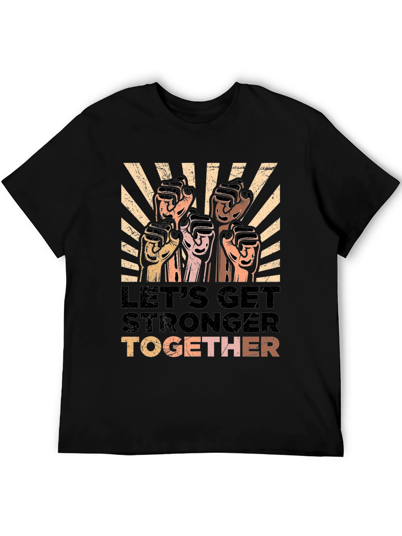 Stronger Together Graphic Tee - Unisex Crew Neck T-Shirt