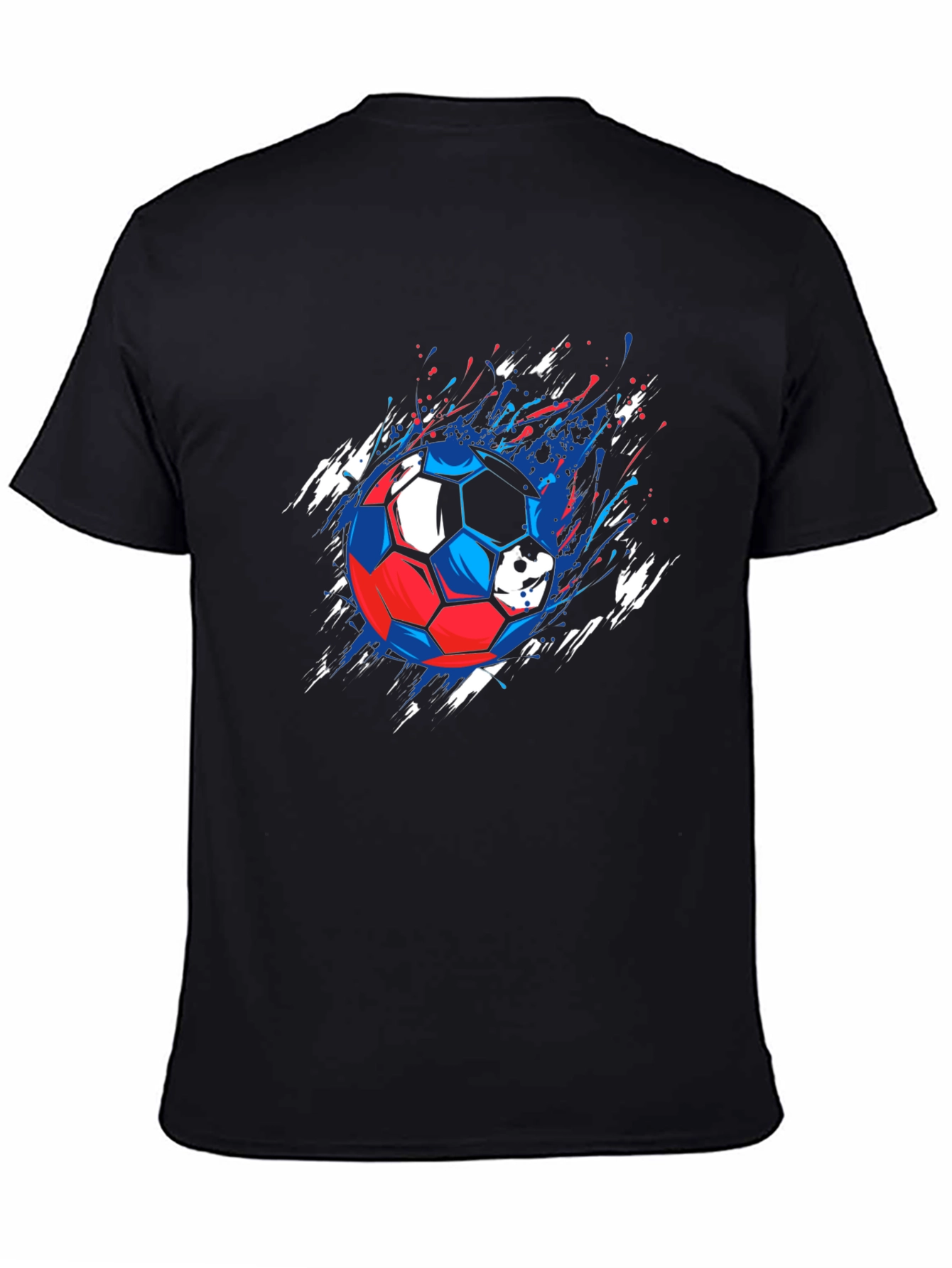 Mens Graphic Soccer Ball Tee