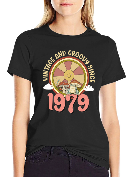 Vintage & Groovy Since 1979 T-Shirt