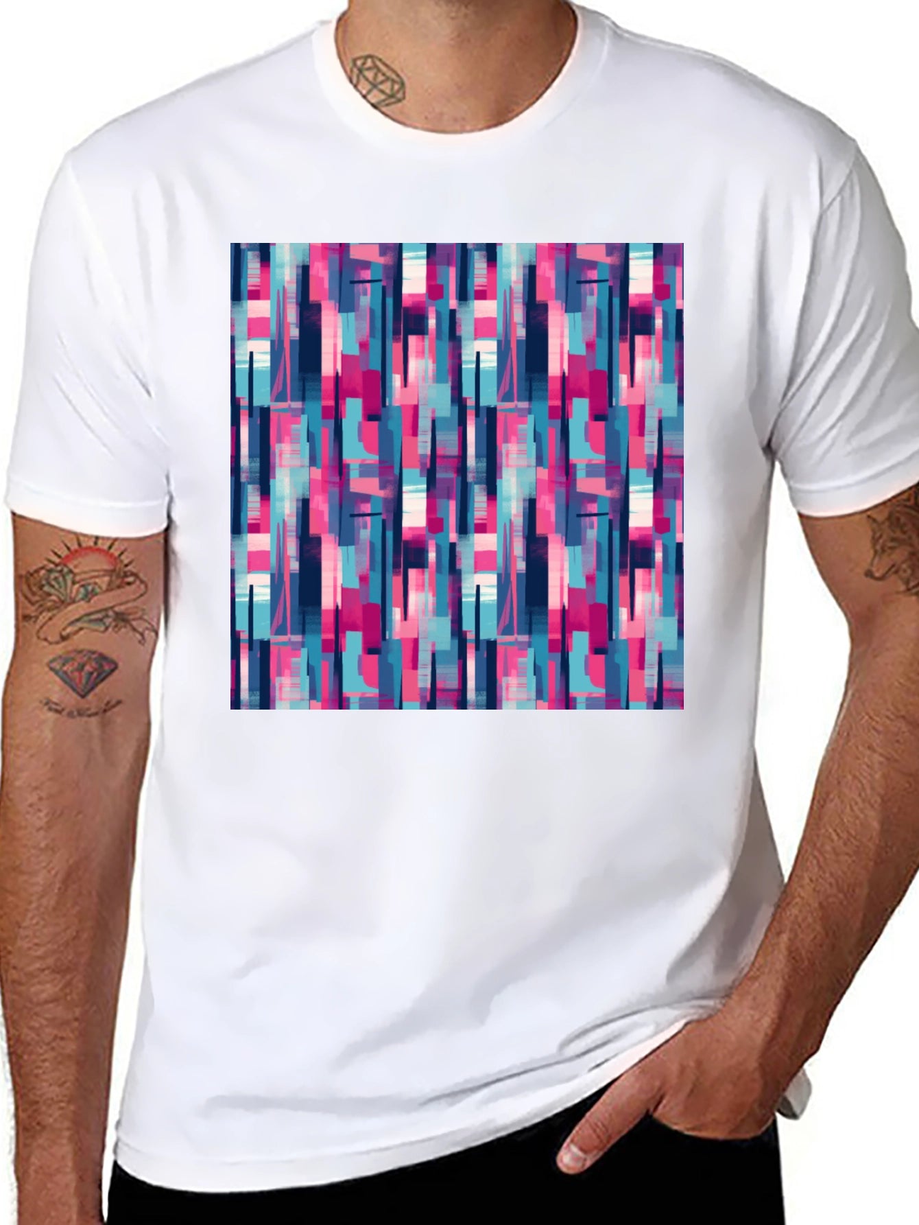Abstract Pattern Tee