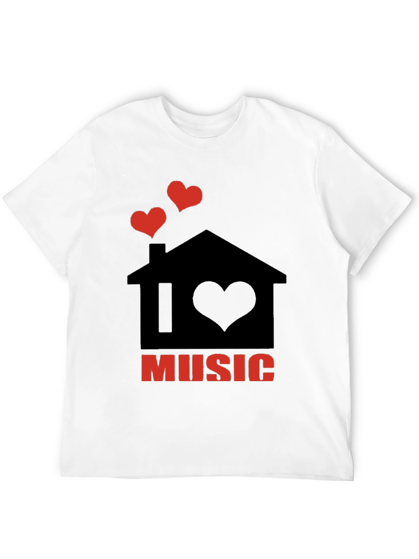 I Love Music Graphic T-Shirt