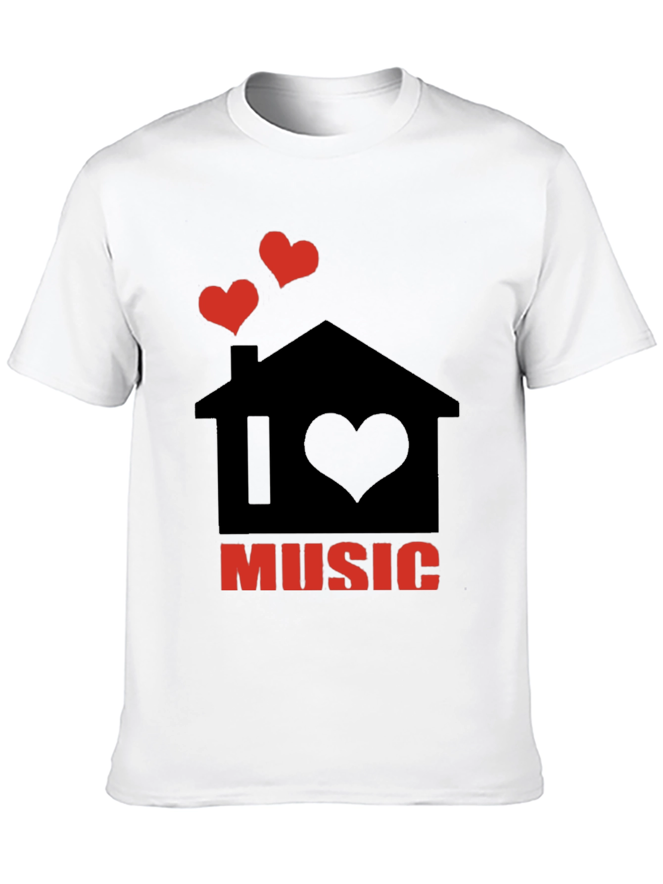 I Love Music Graphic T-Shirt