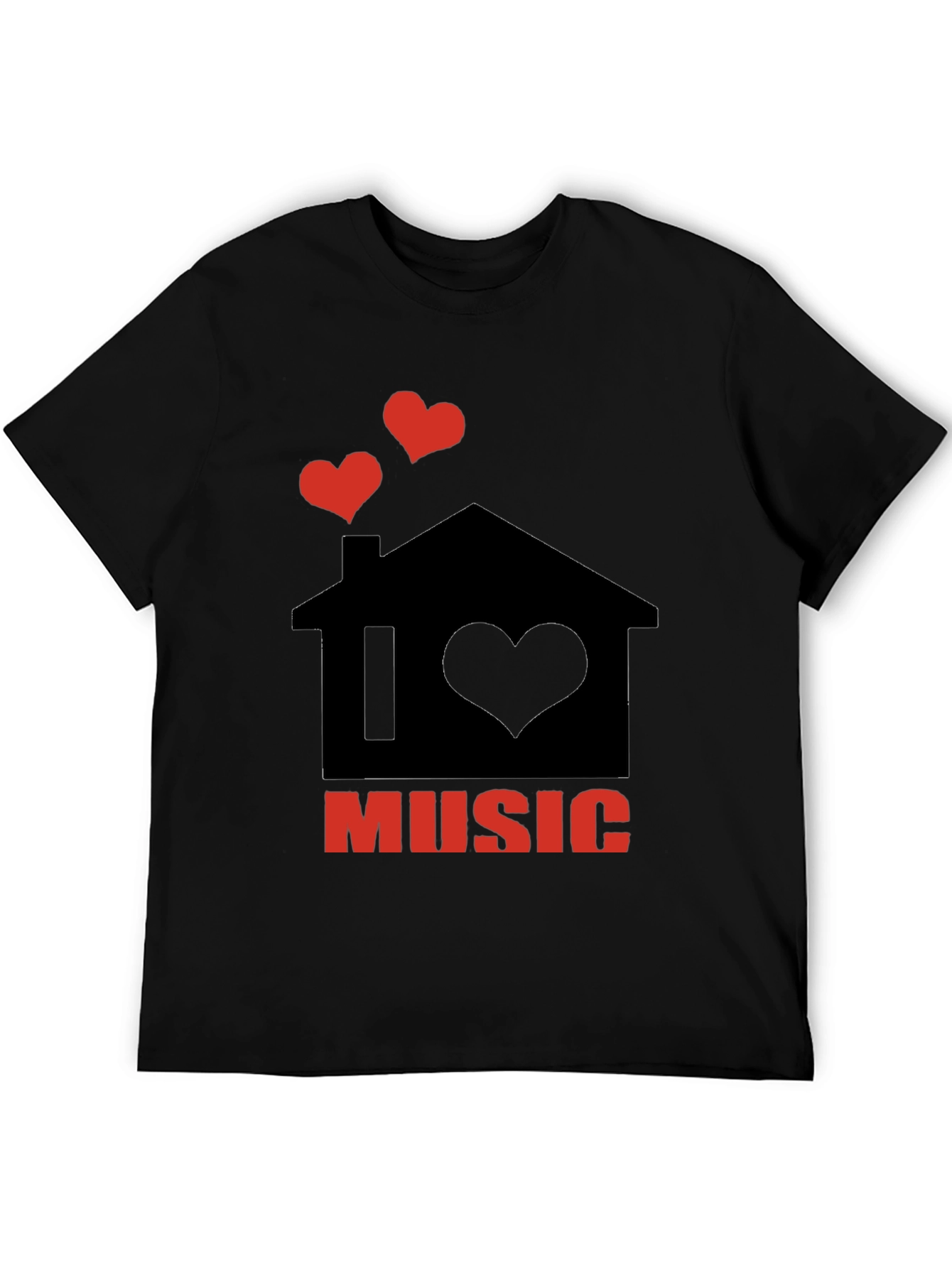I Love Music Graphic T-Shirt