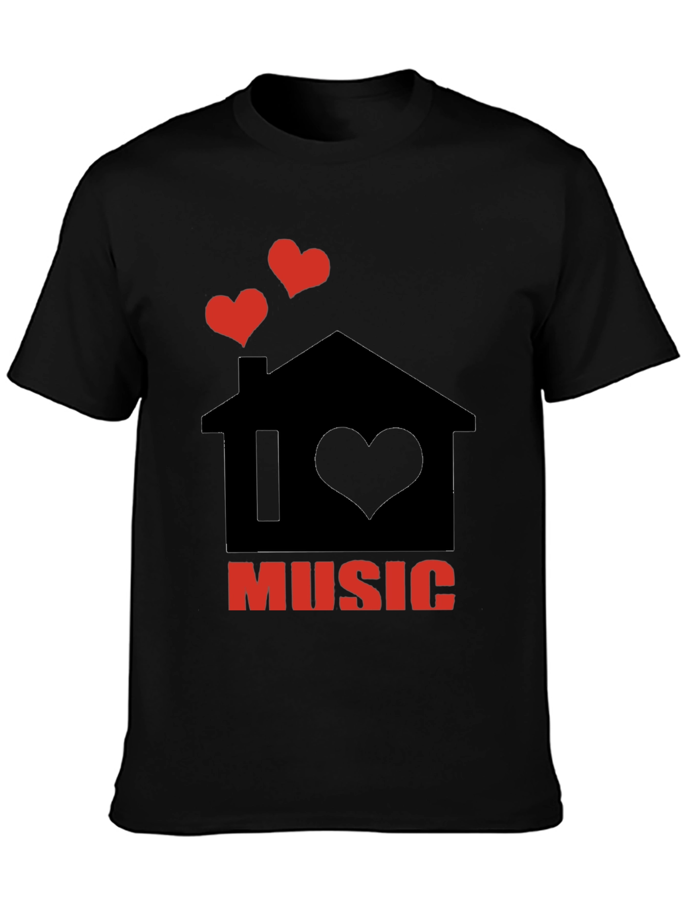 I Love Music Graphic T-Shirt