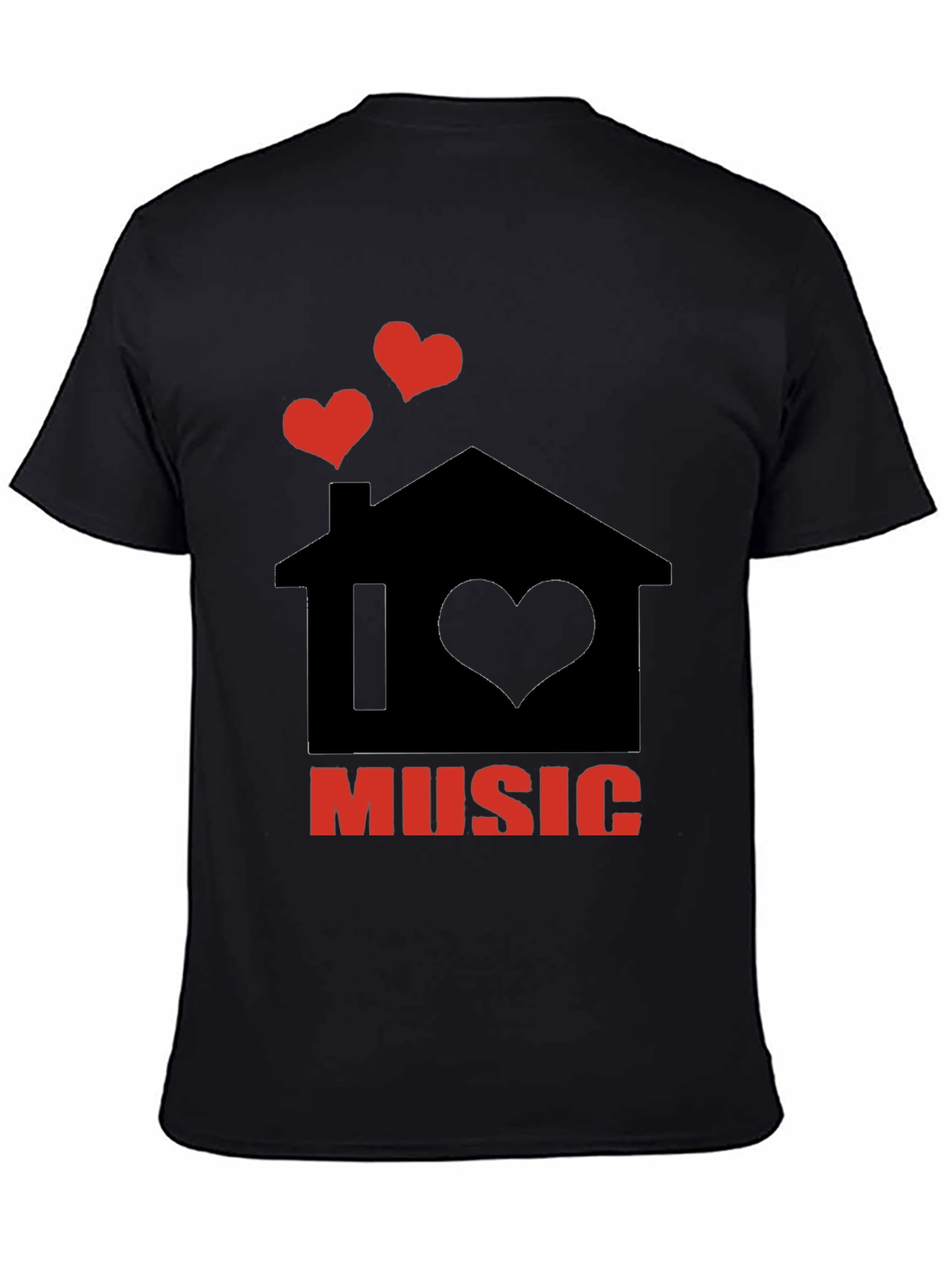 I Love Music Graphic T-Shirt