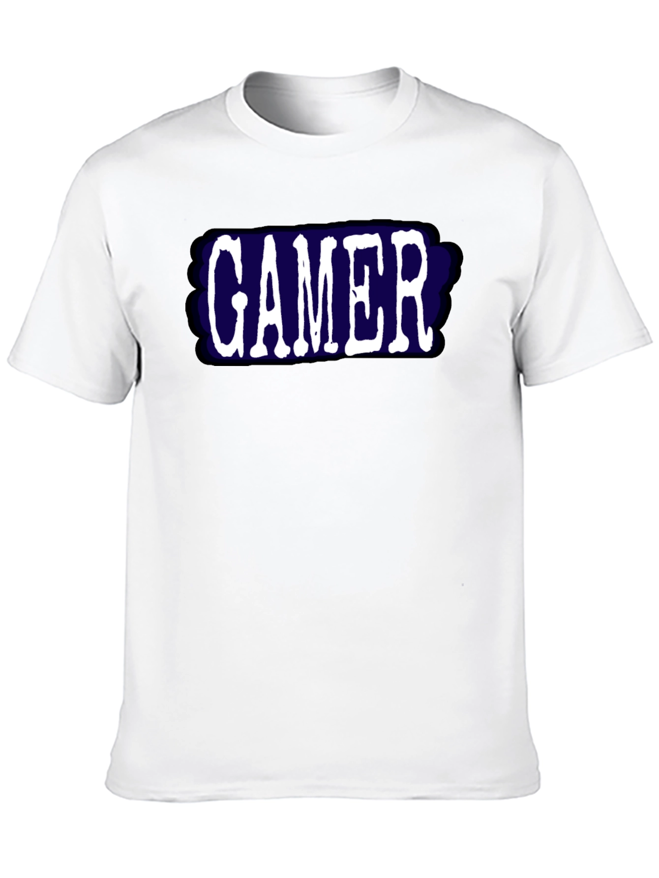 Gamer T-Shirt - Black Bold Graphic Tee