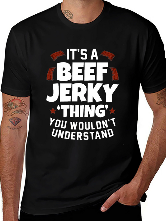 Beef Jerky Thing T-Shirt Funny Graphic Tee