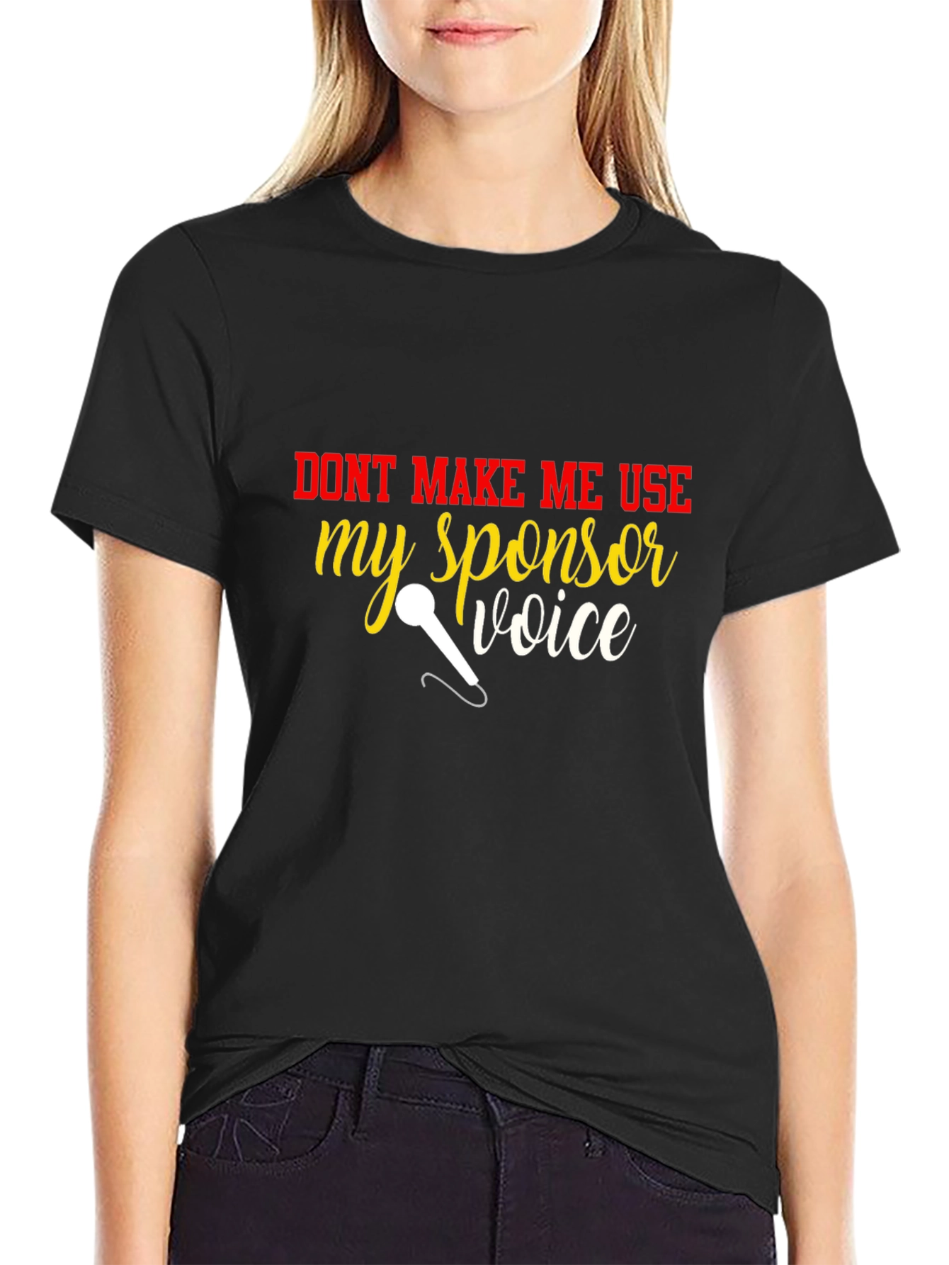 Funny Sponsor Voice T-Shirt