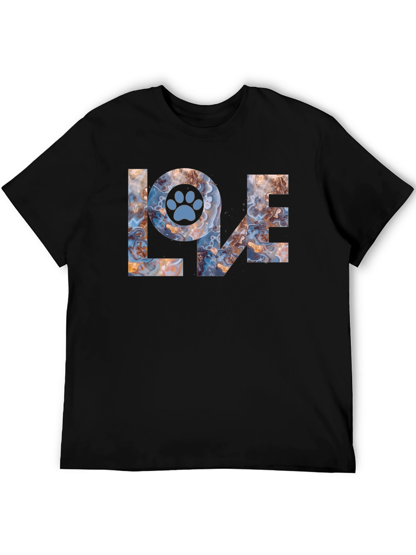 Love Paw Print Graphic Tee