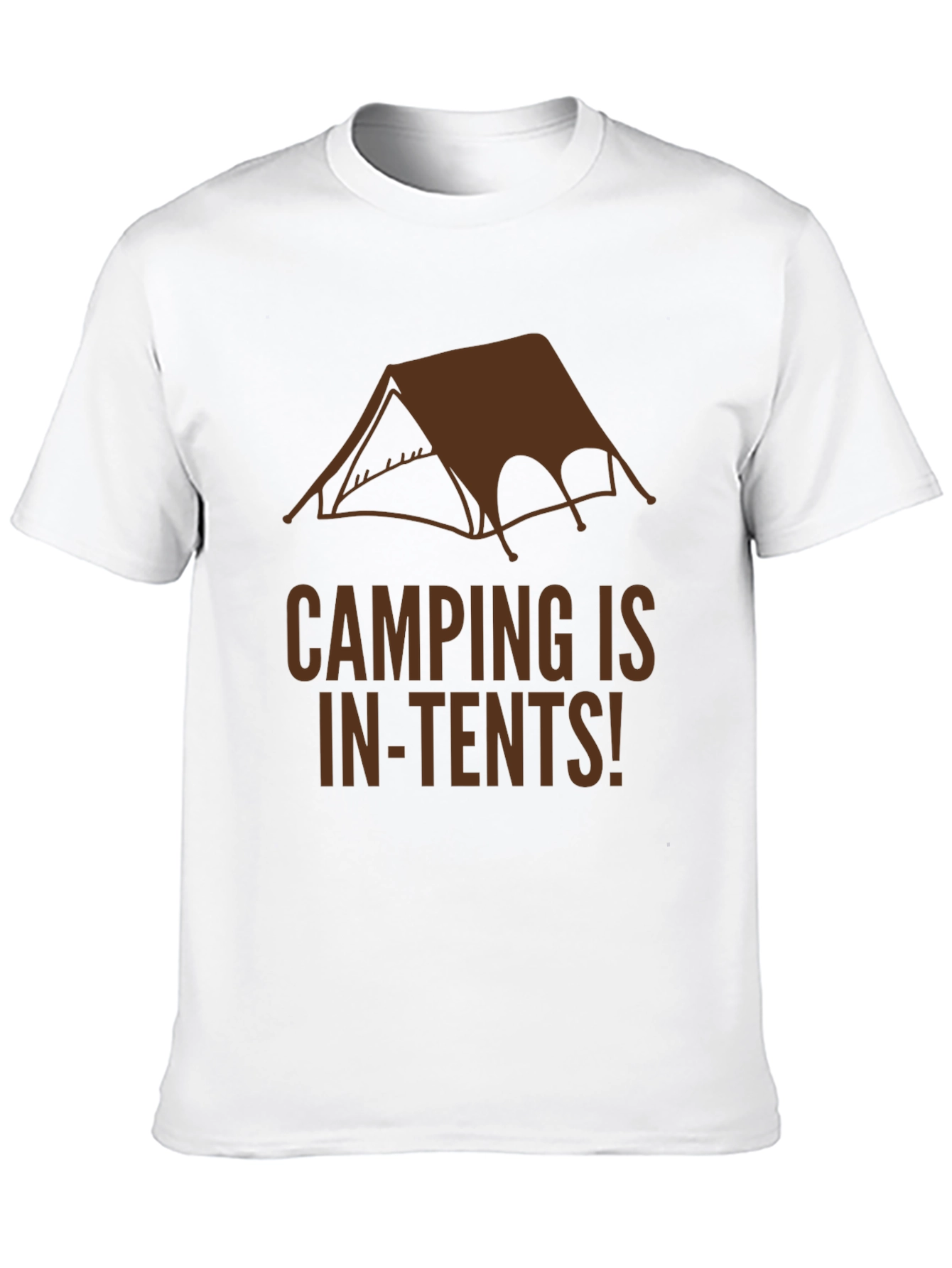 Camping In-Tents T-Shirt - Funny Camping Tee