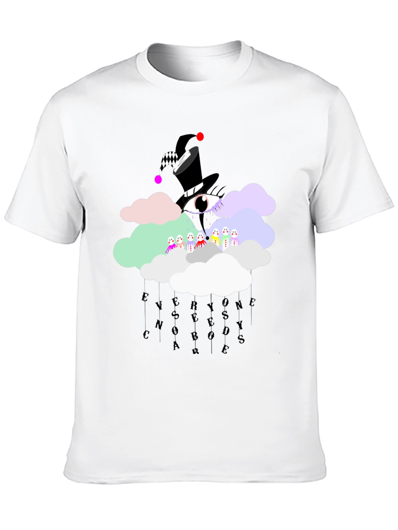 Surreal Cloud Graphic Tee - Everyone Needs Somebody