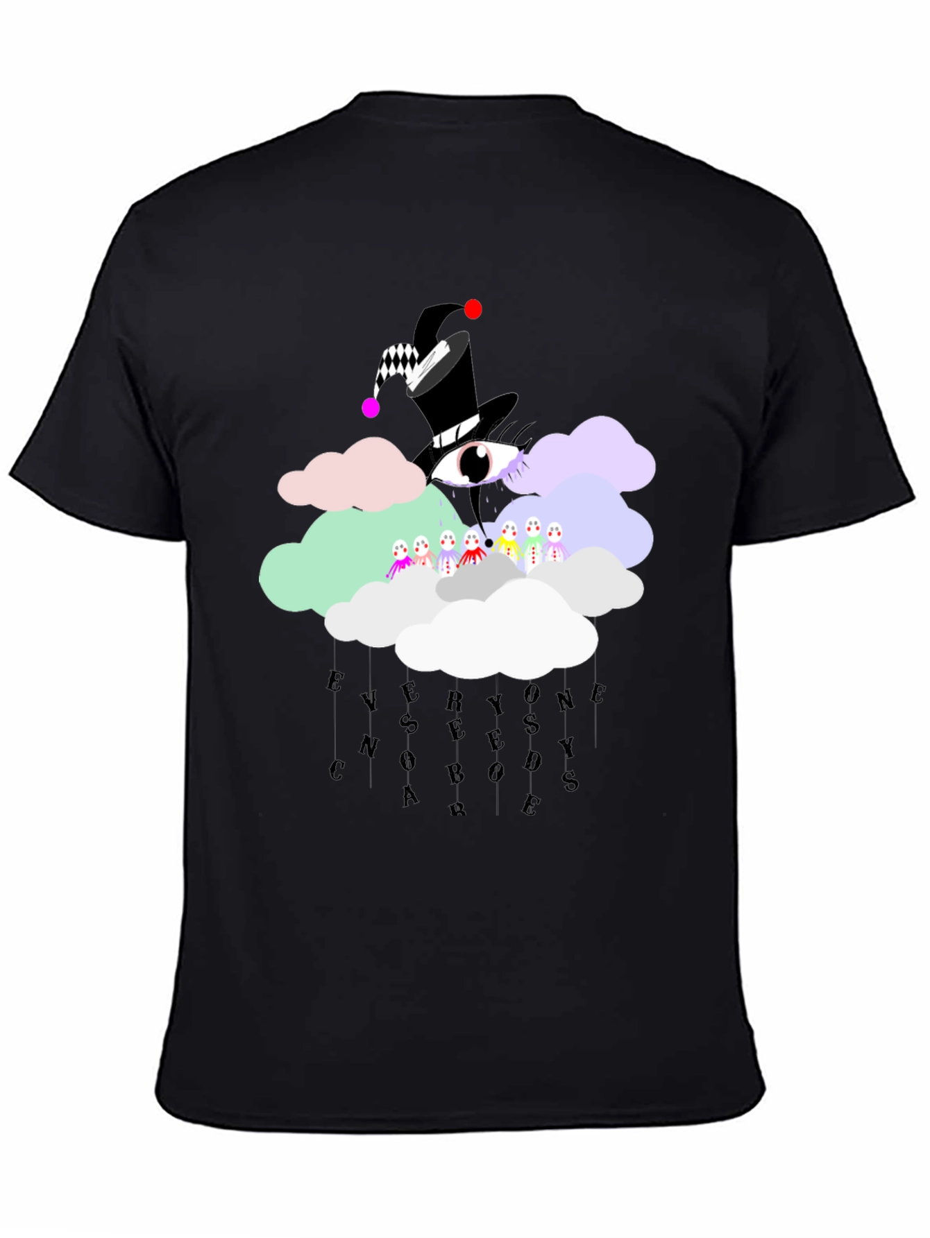 Surreal Cloud Graphic Tee - Everyone Needs Somebody