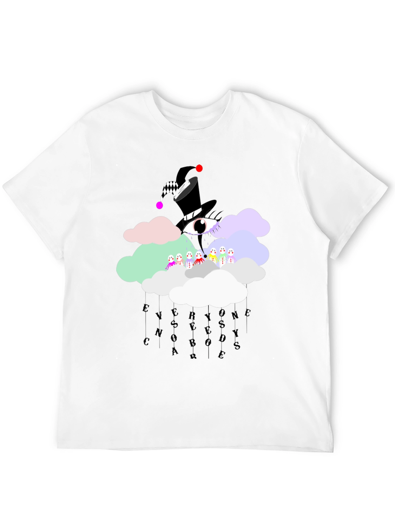 Surreal Cloud Graphic Tee - Everyone Needs Somebody