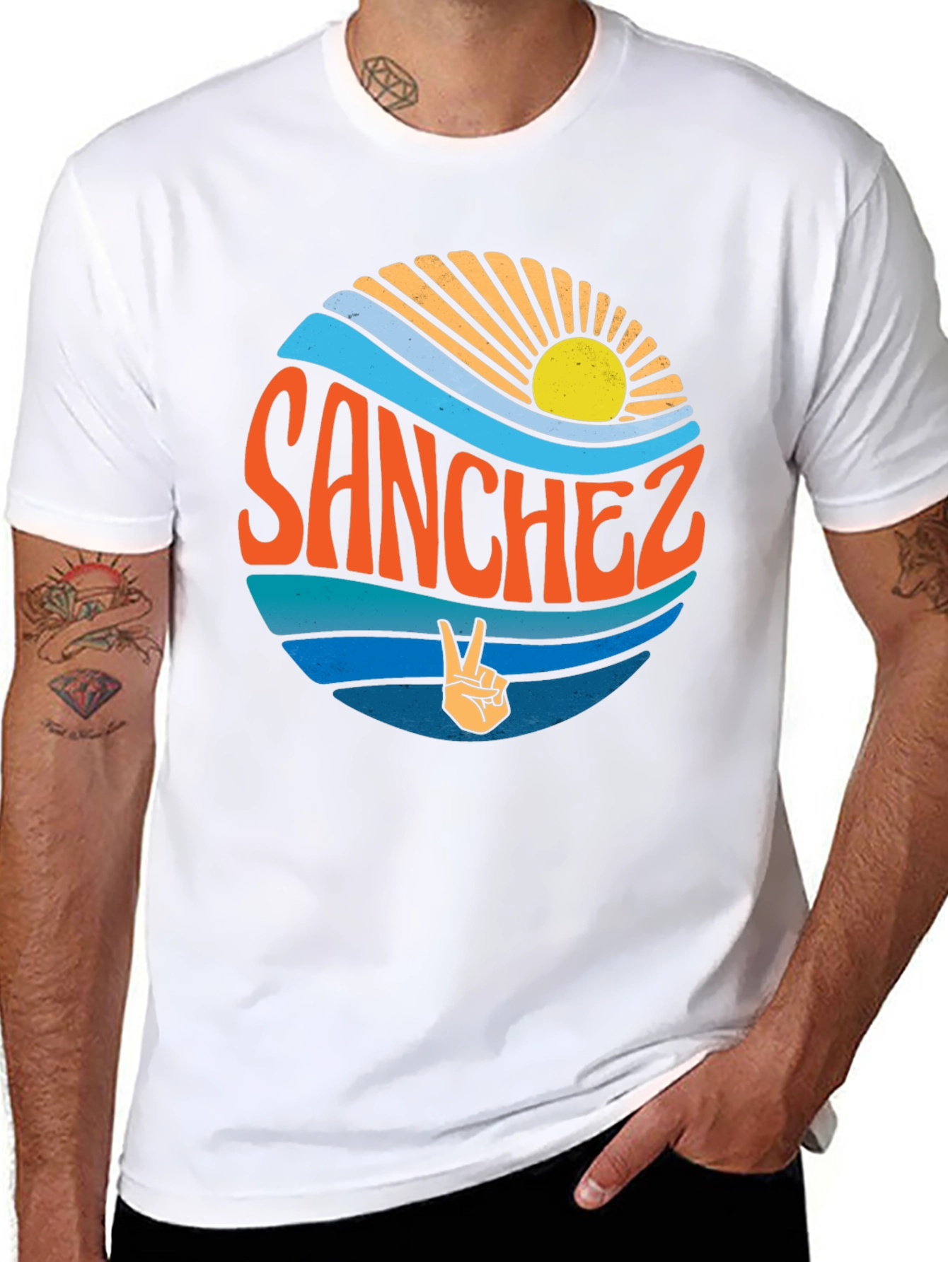 Sanchez Retro Surf Graphic Tee