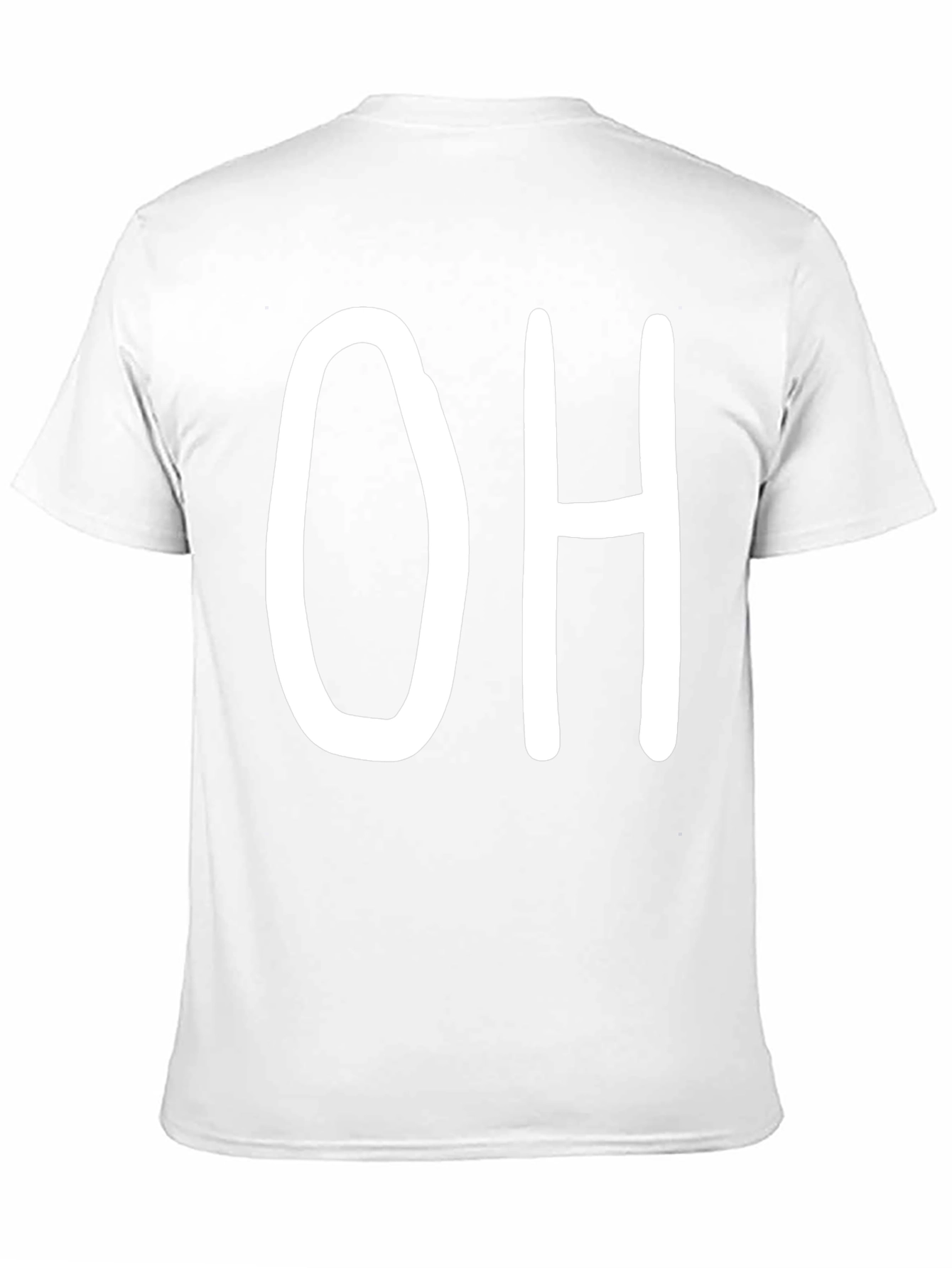 Bold OH Graphic Tee - Casual Black T-Shirt
