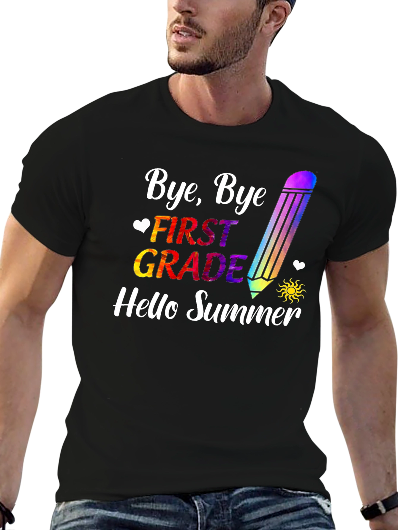 Bye First Grade Hello Summer T-Shirt