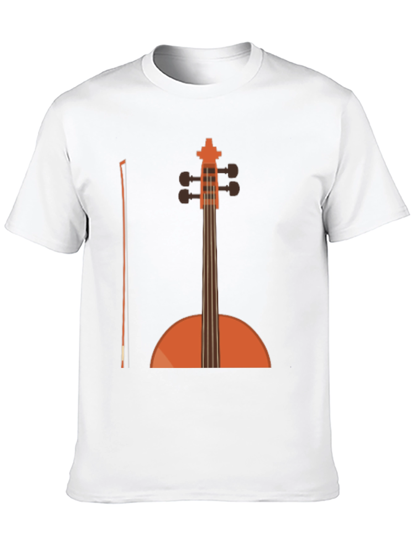 Cello Graphic T-Shirt - Black Musical Tee