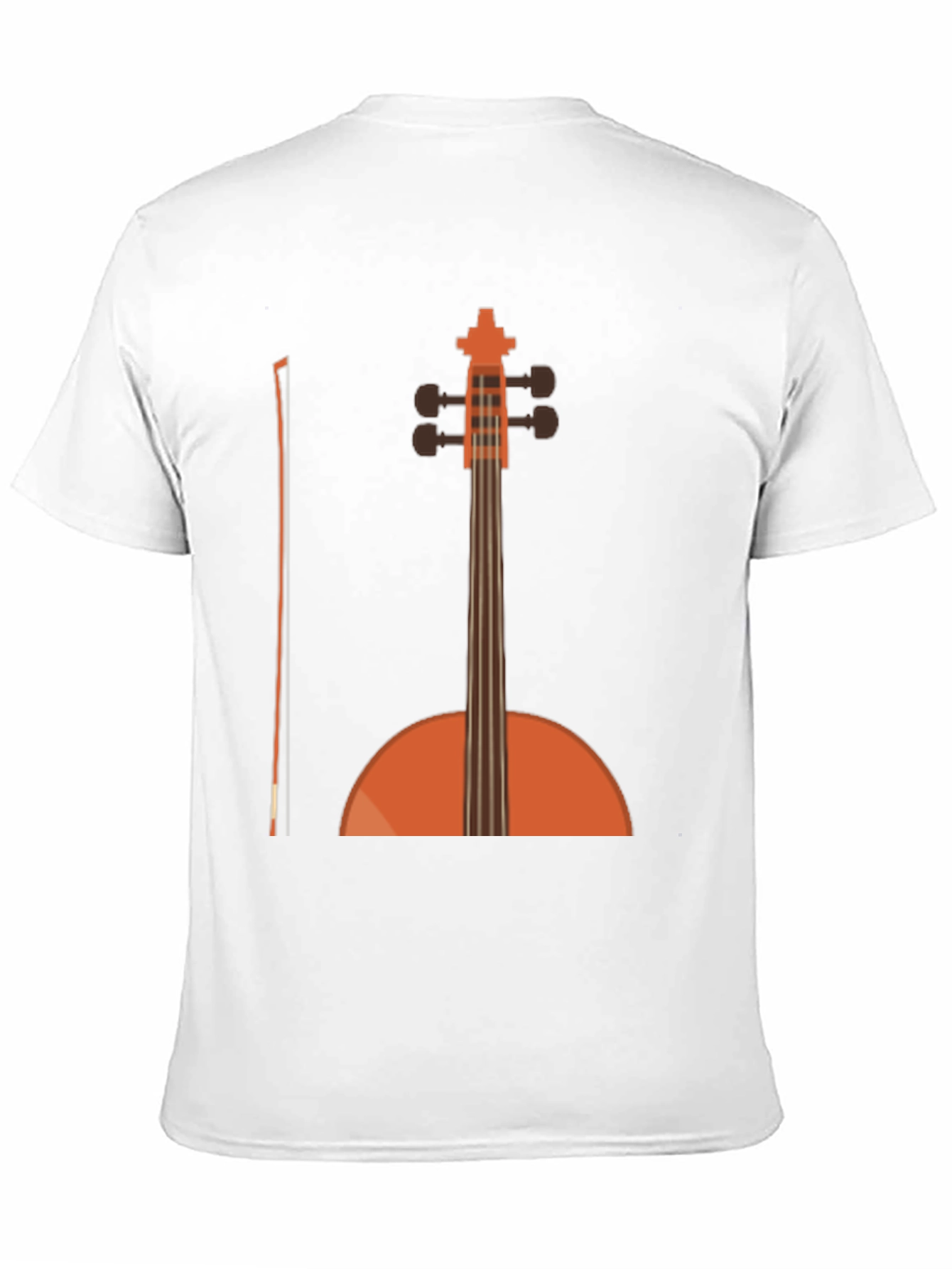 Cello Graphic T-Shirt - Black Musical Tee