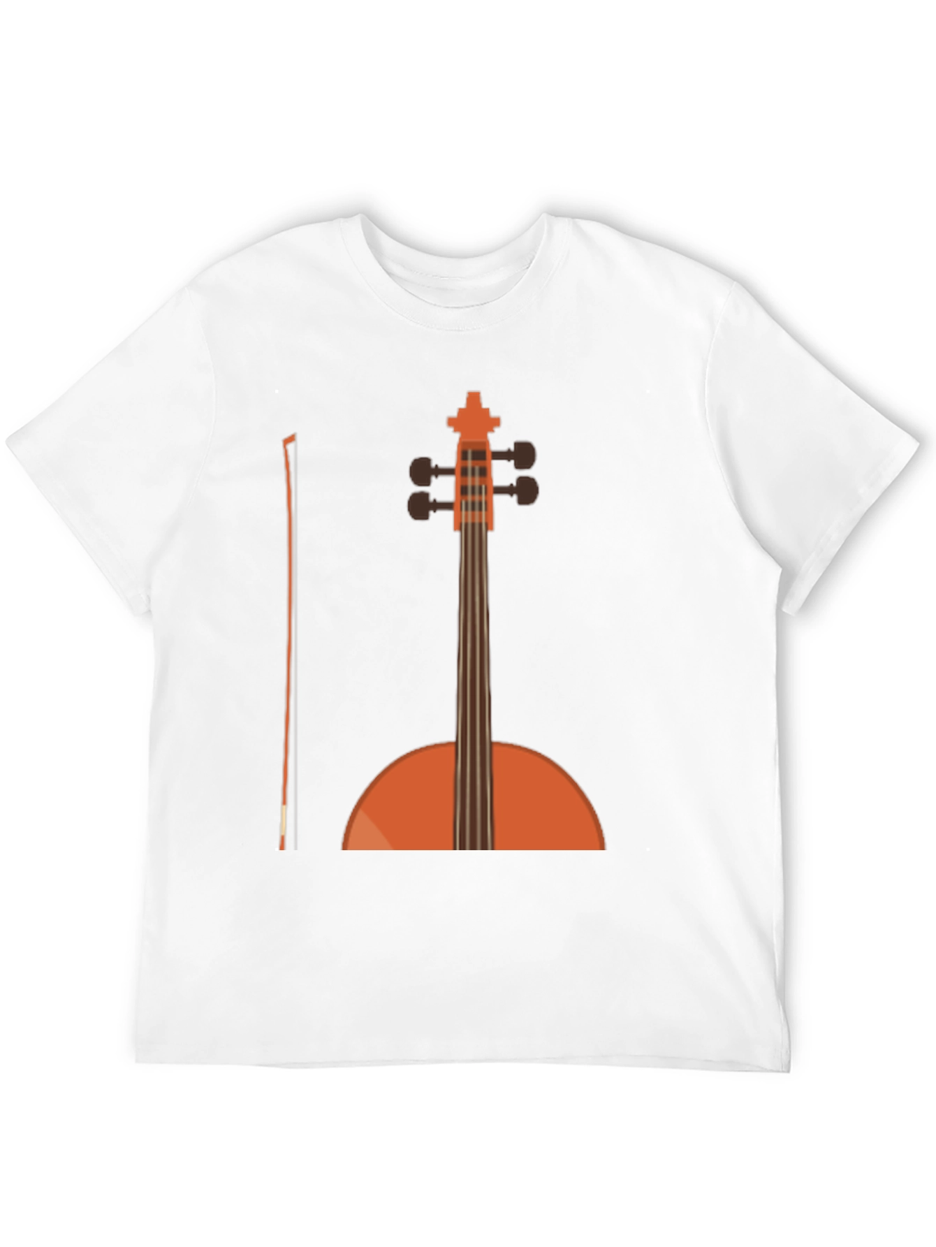 Cello Graphic T-Shirt - Black Musical Tee