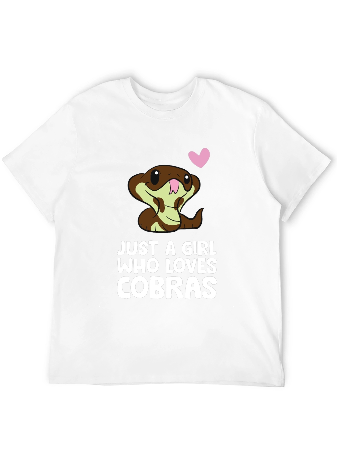 Just A Girl Who Loves Cobras T-Shirt