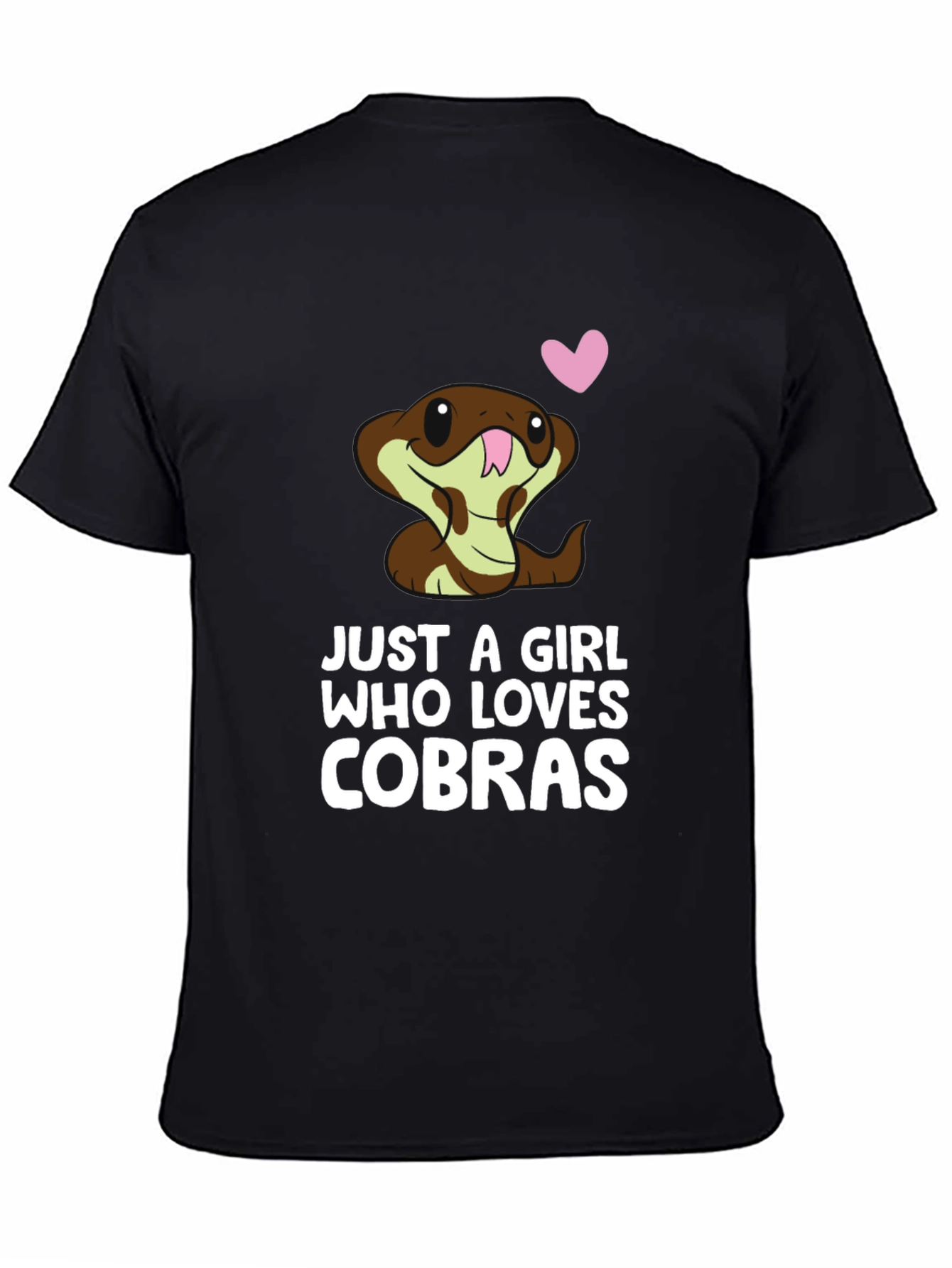 Just A Girl Who Loves Cobras T-Shirt