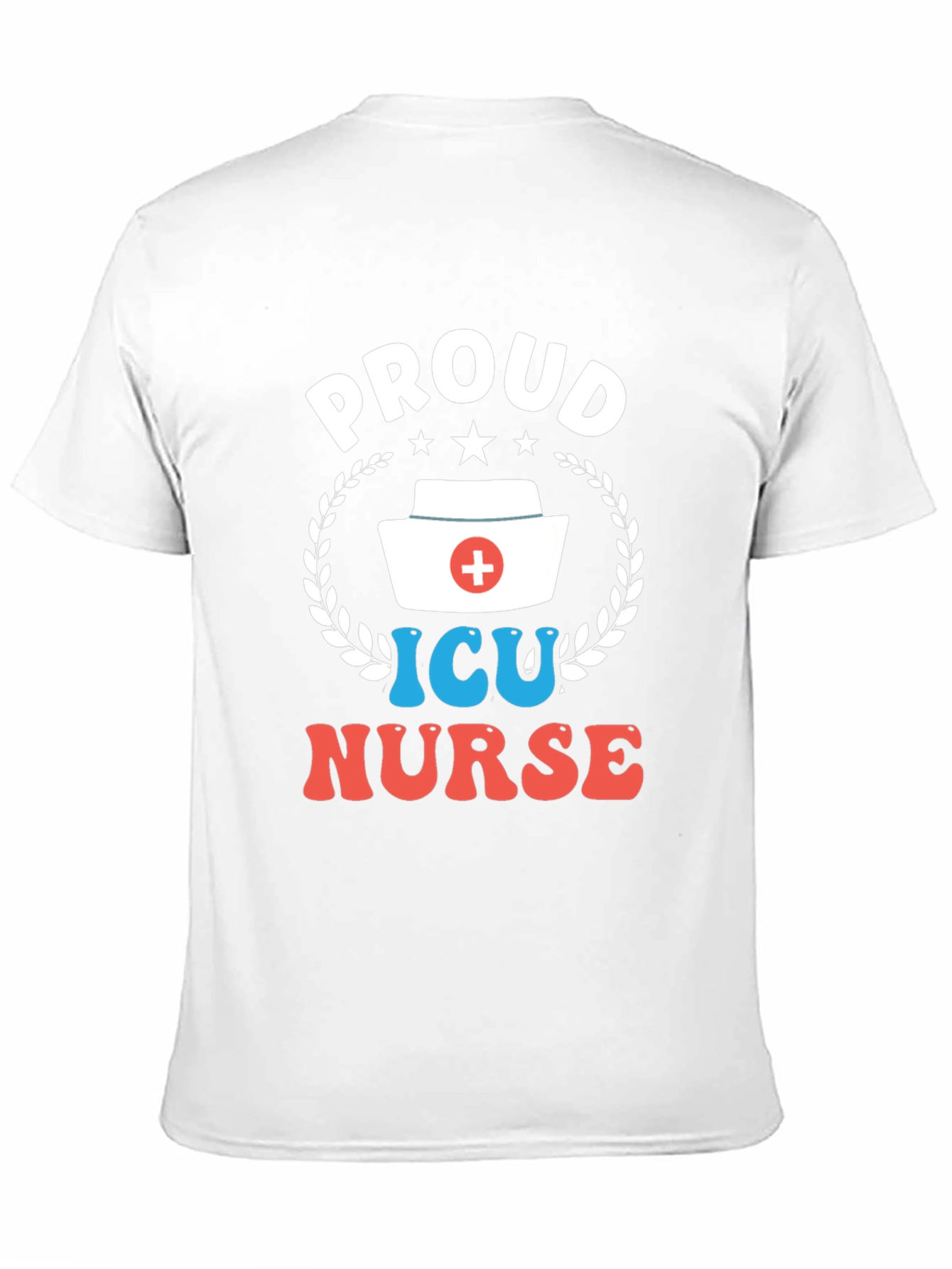 Proud ICU Nurse T-Shirt - Black