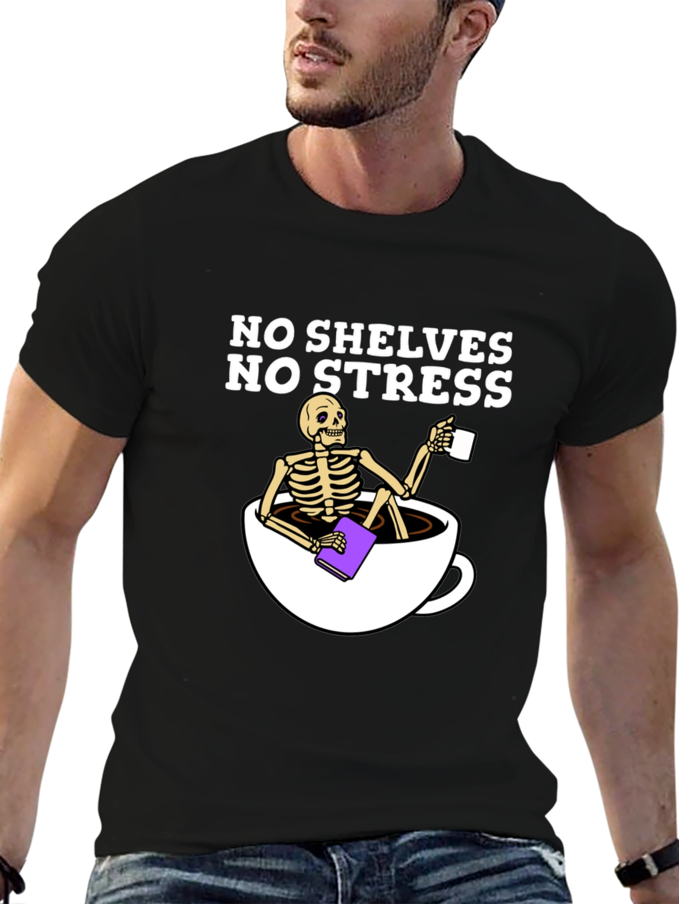No Shelves No Stress T-Shirt