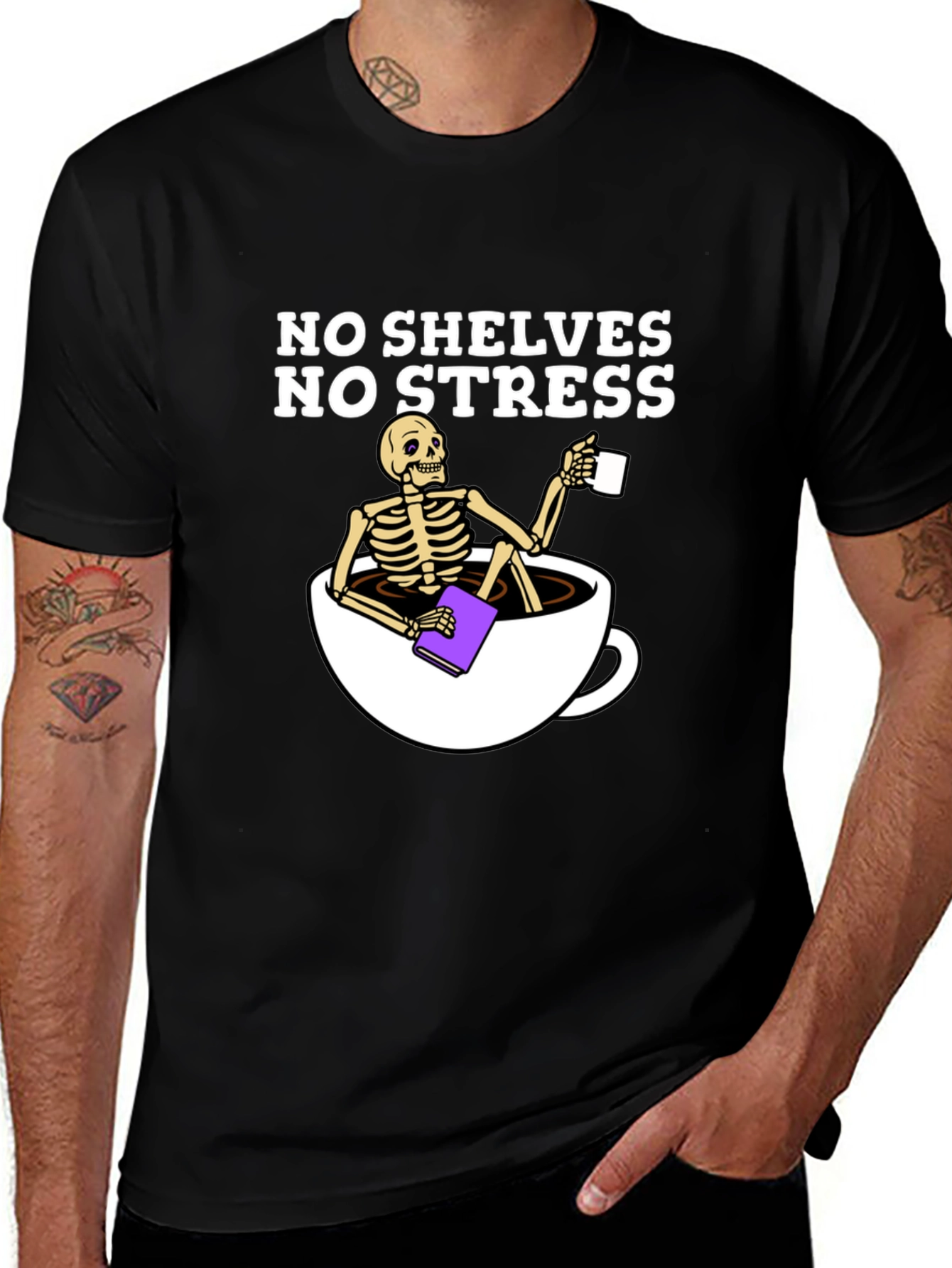 No Shelves No Stress T-Shirt