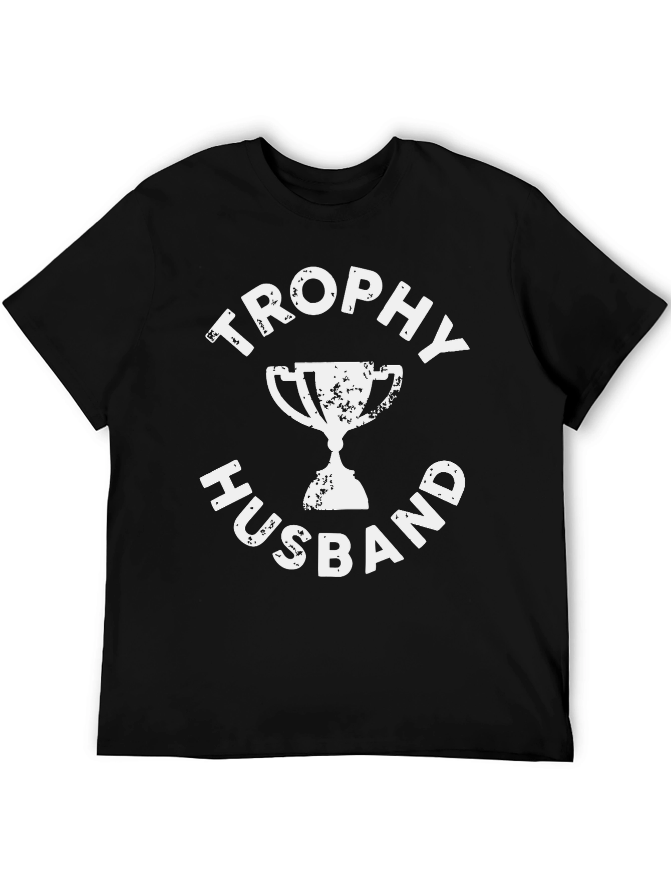 Trophy Husband Black Graphic Tee