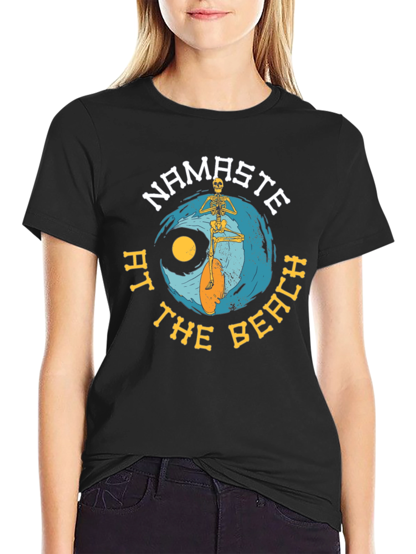 Namaste at the Beach Graphic Tee