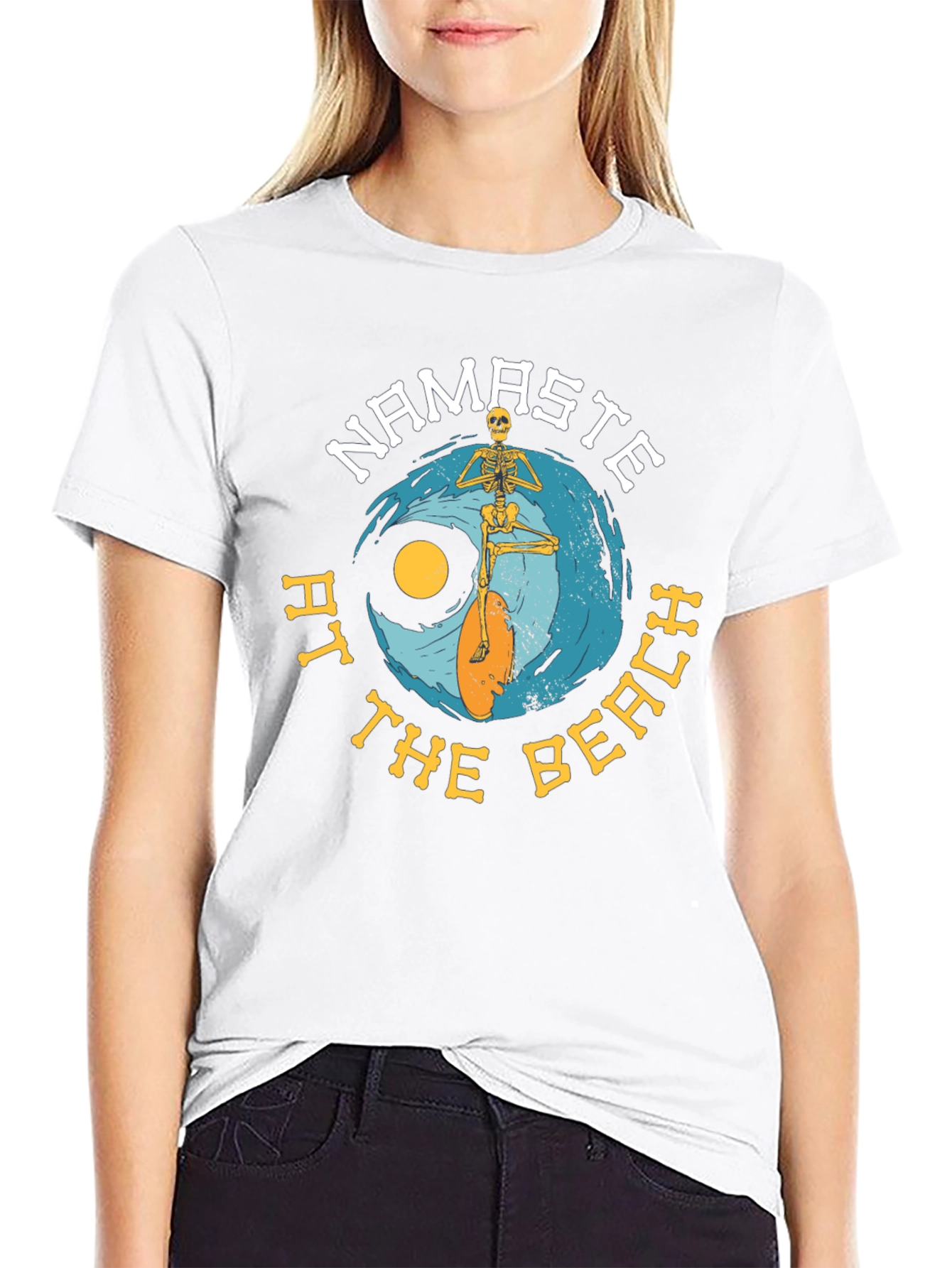 Namaste at the Beach Graphic Tee