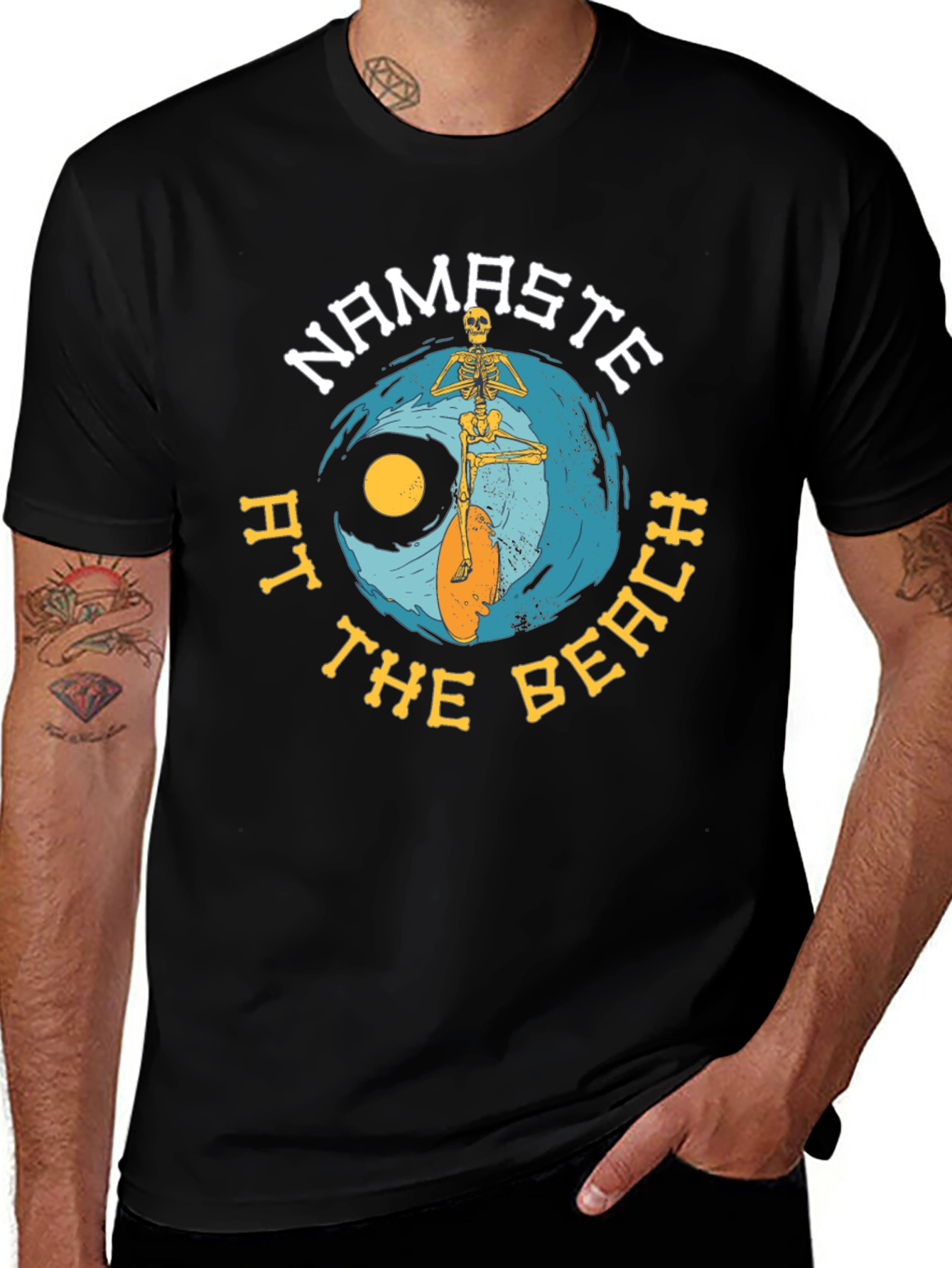 Namaste at the Beach Graphic Tee