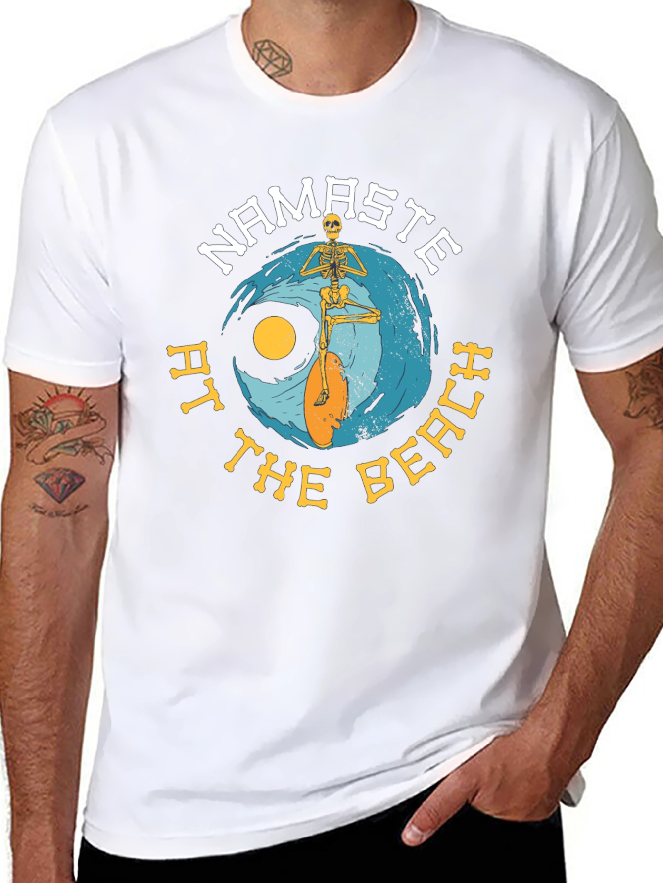 Namaste at the Beach Graphic Tee