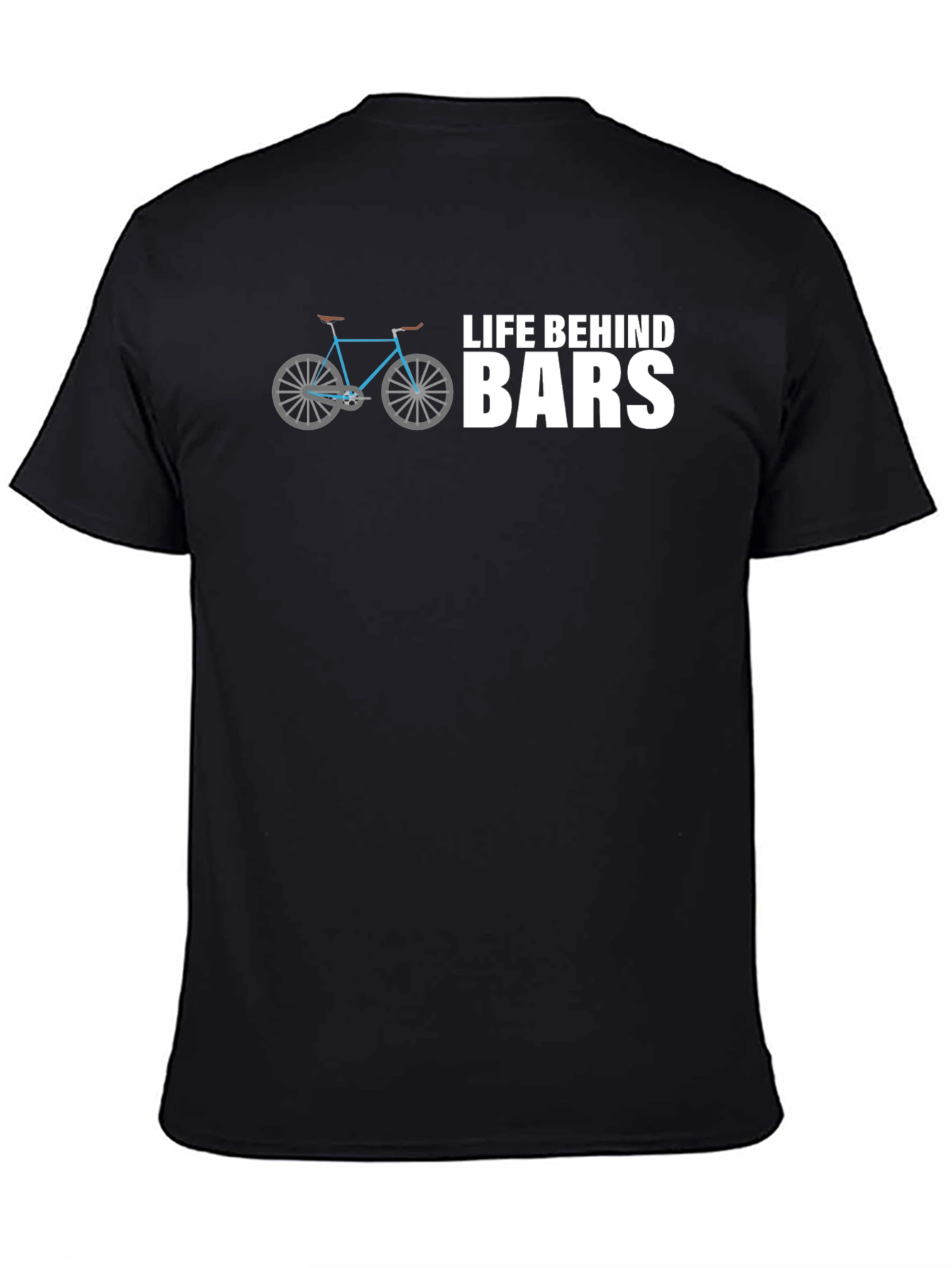 Life Behind Bars Bicycle Graphic Tee