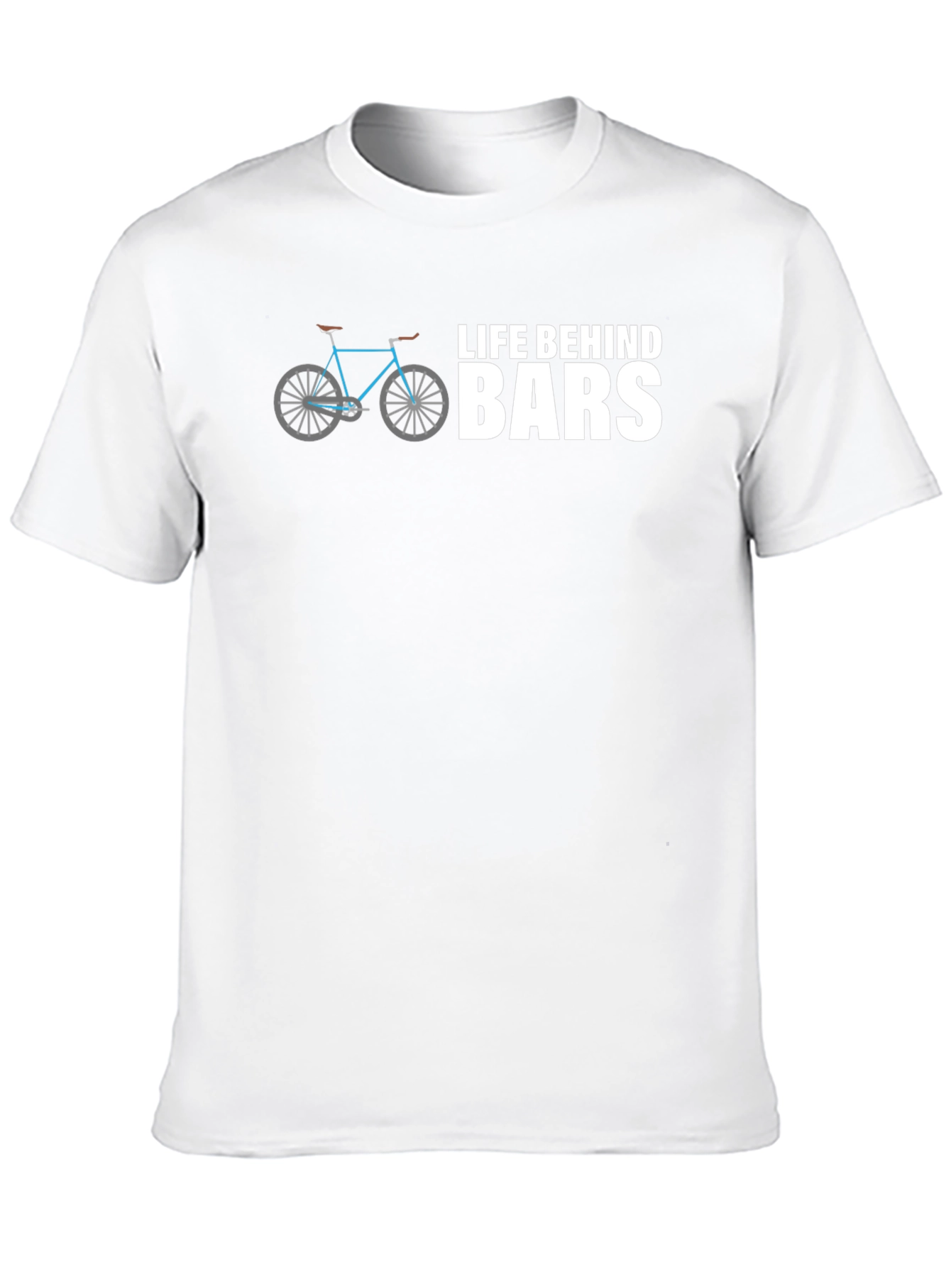 Life Behind Bars Bicycle Graphic Tee