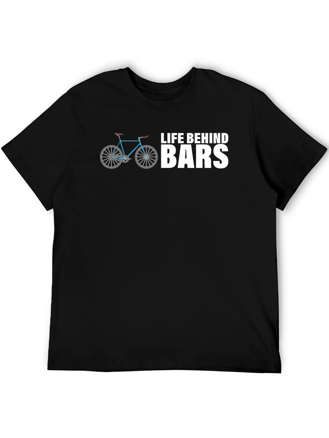 Life Behind Bars Bicycle Graphic Tee