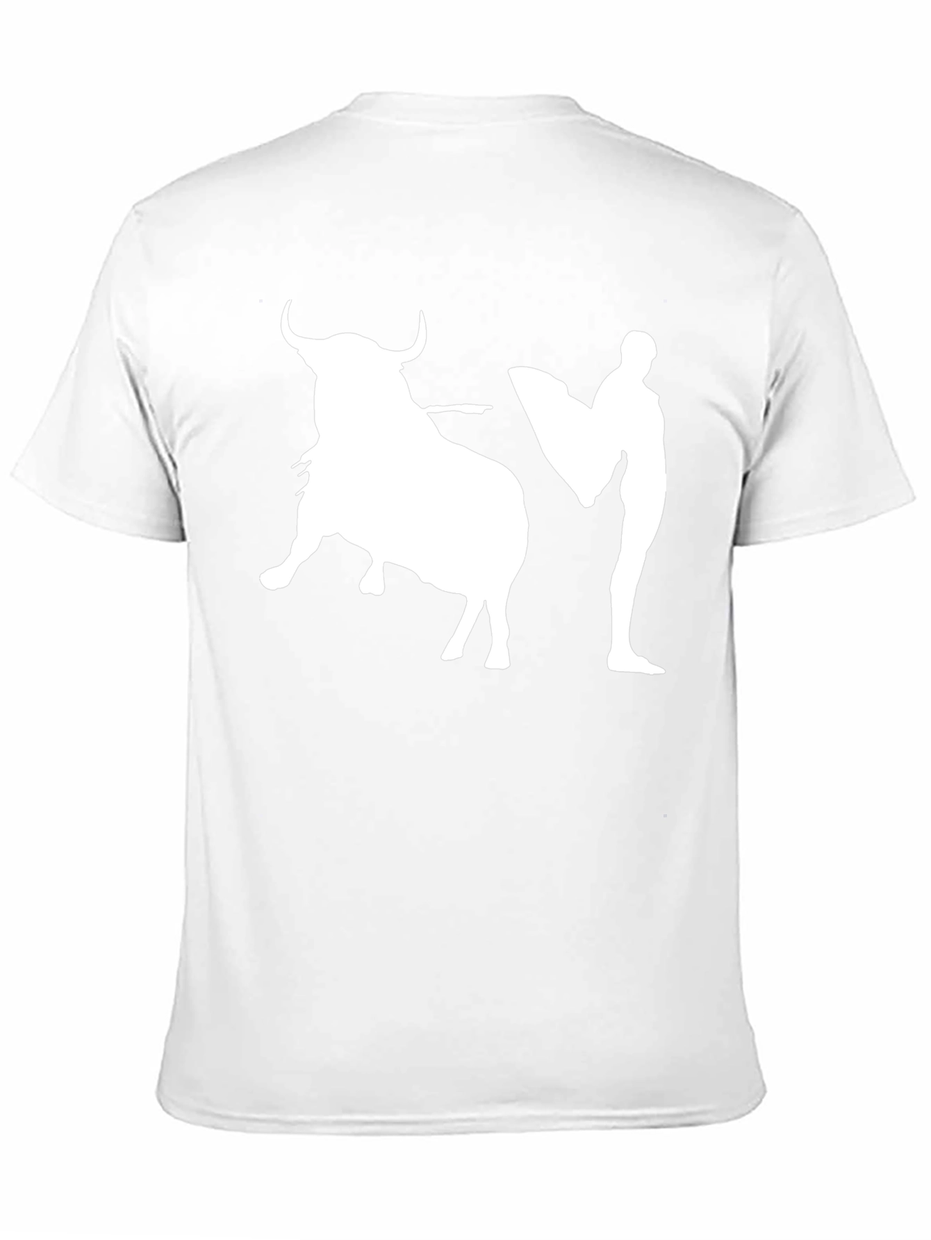 Bullfighter Graphic Tee - Black Cotton T-Shirt