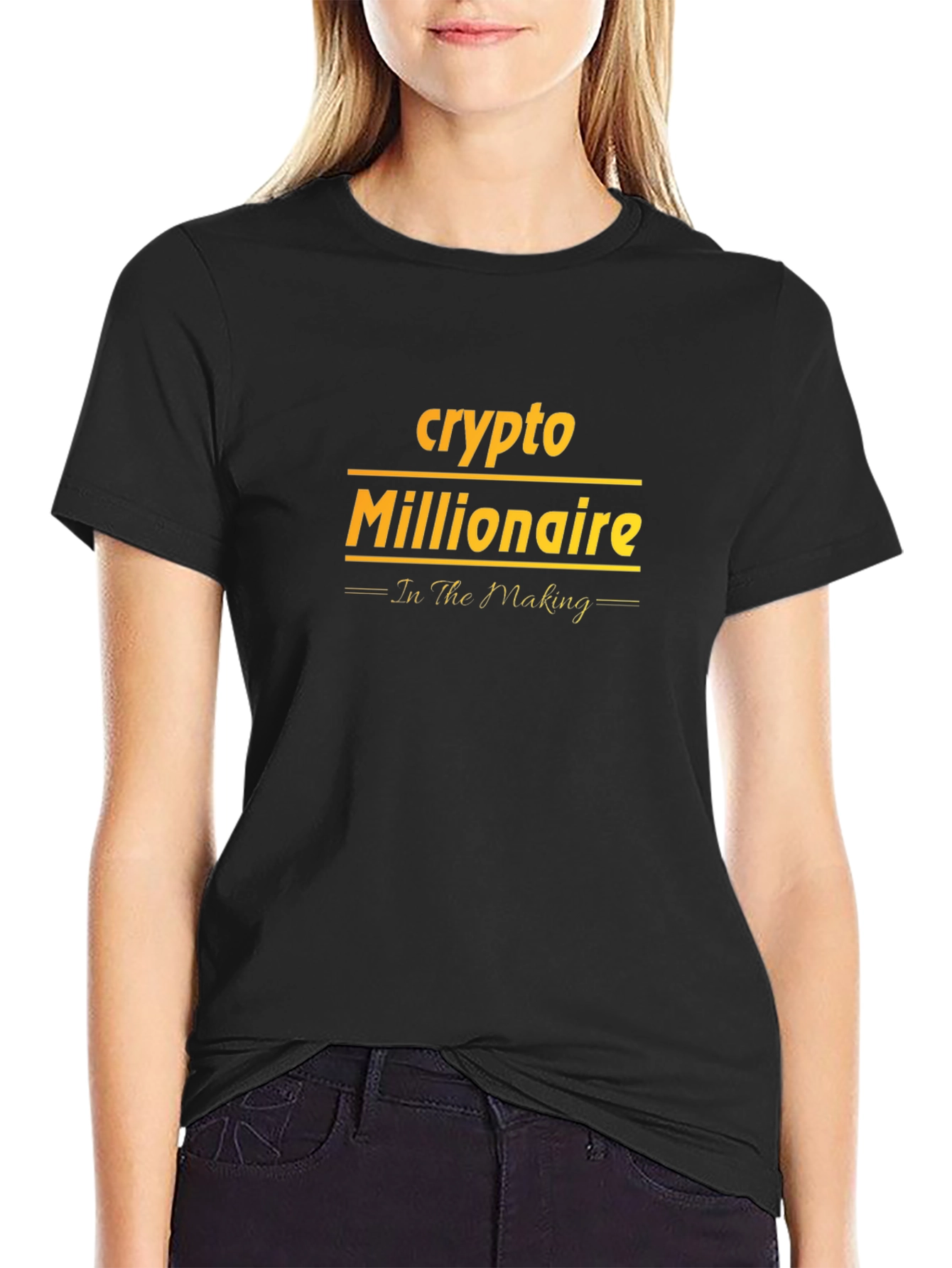 Crypto Millionaire In The Making Graphic T-Shirt