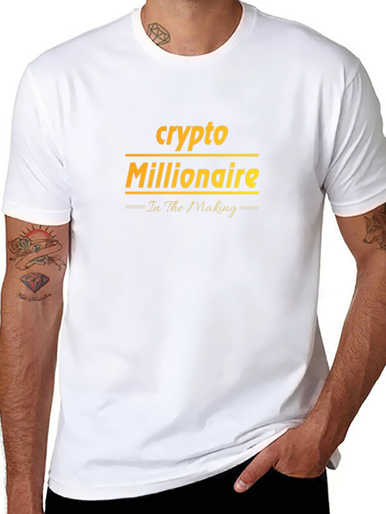 Crypto Millionaire In The Making Graphic T-Shirt