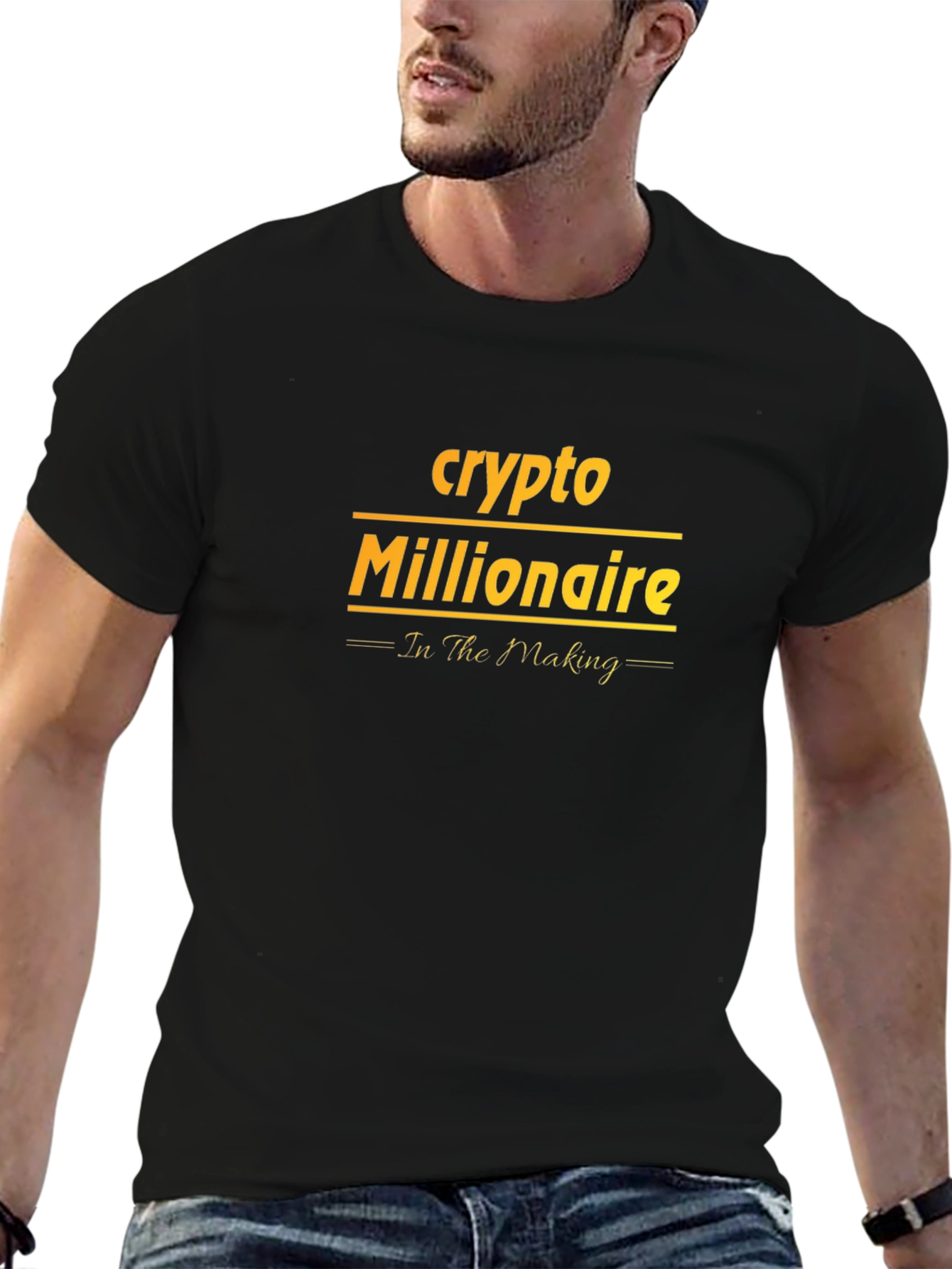 Crypto Millionaire In The Making Graphic T-Shirt