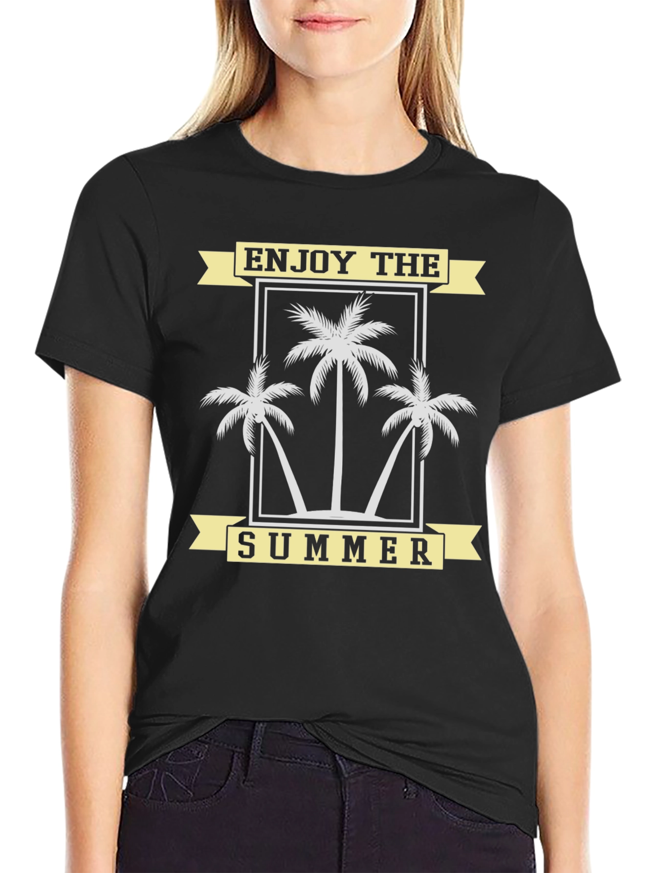 Enjoy the Summer Palm Tree T-Shirt