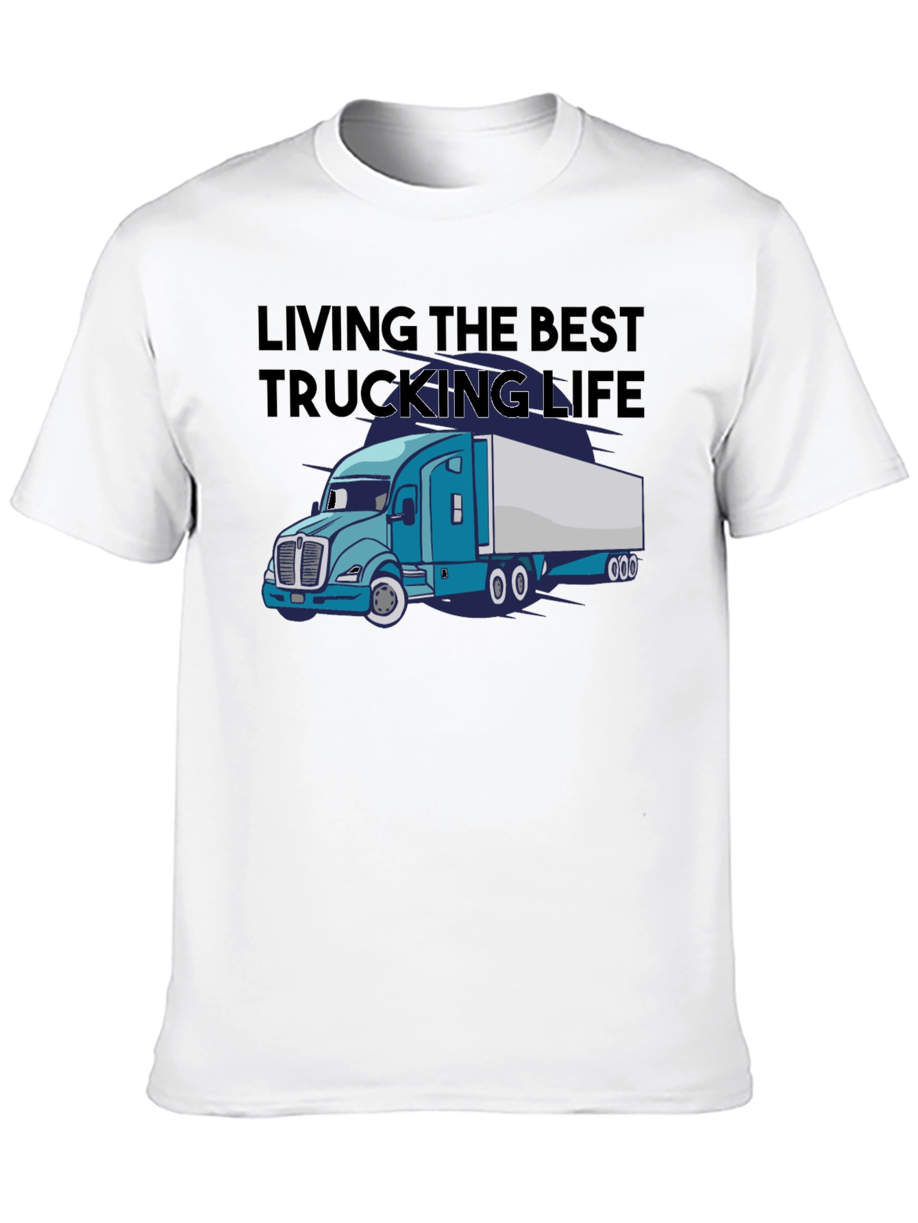 Trucking Life Black T-Shirt